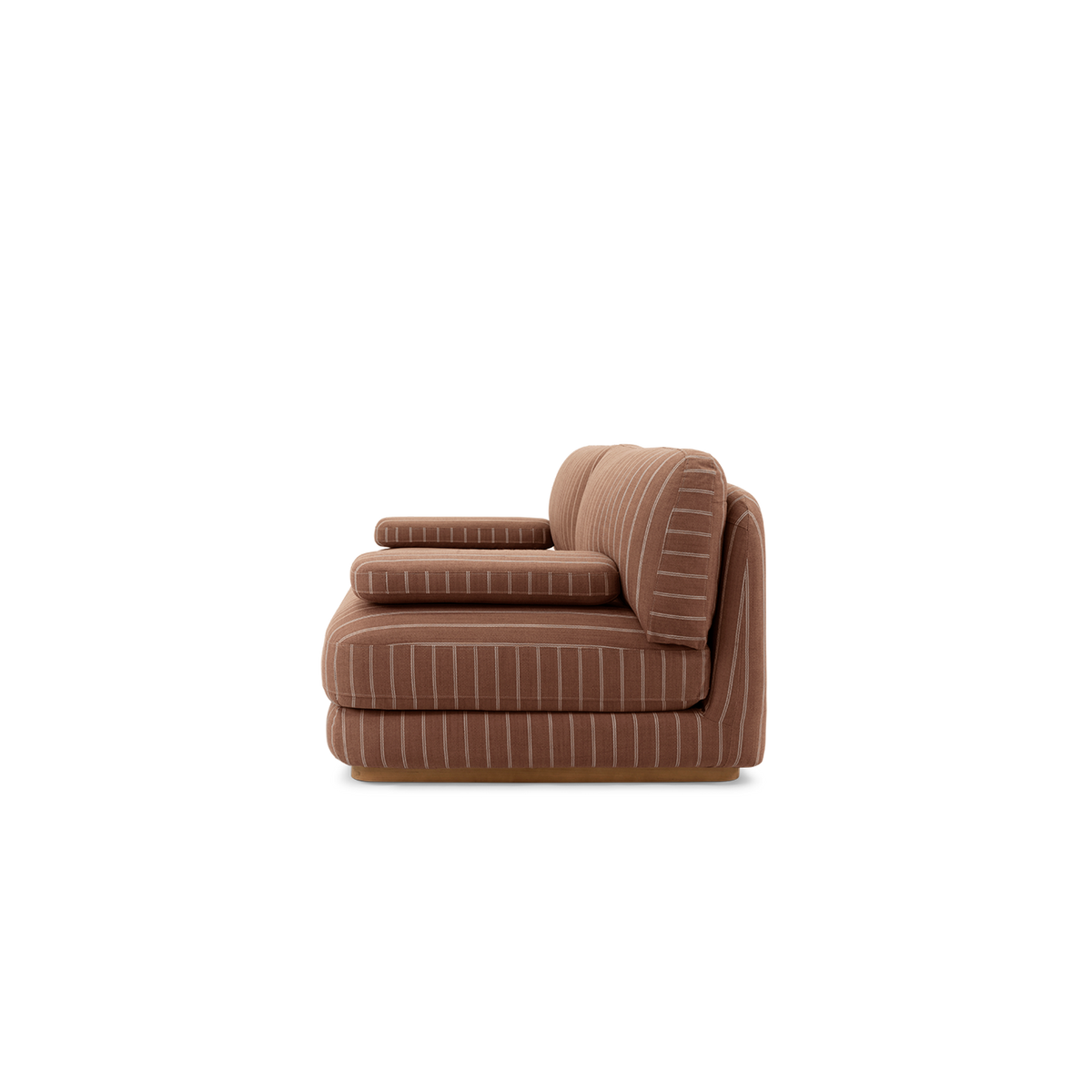 Stack Outdoor 3 Seat Sofa - [ Terra Rossa ]