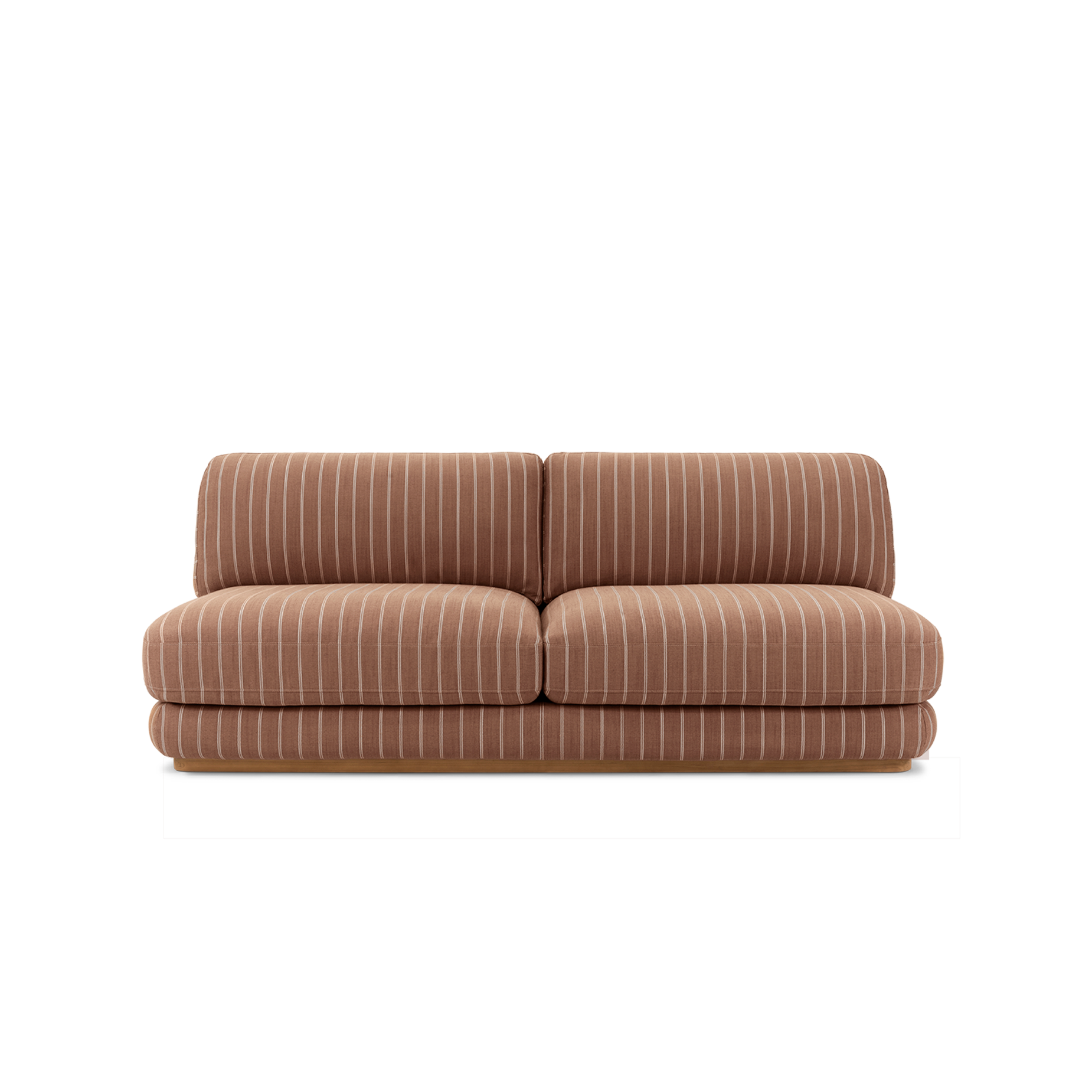 Stack Outdoor 3 Seat Sofa - [ Terra Rossa ]