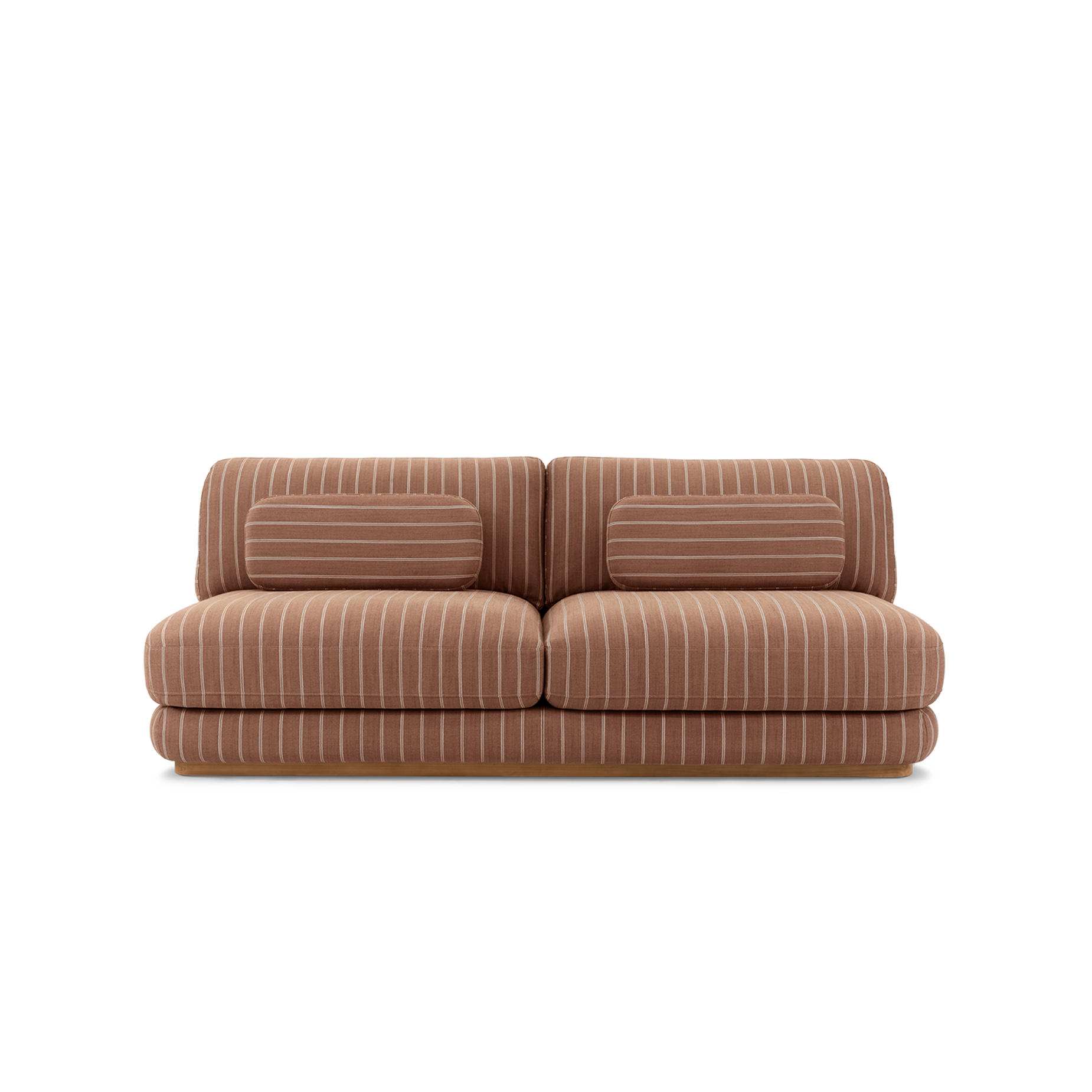 Stack Outdoor 3 Seat Sofa - [ Terra Rossa ]
