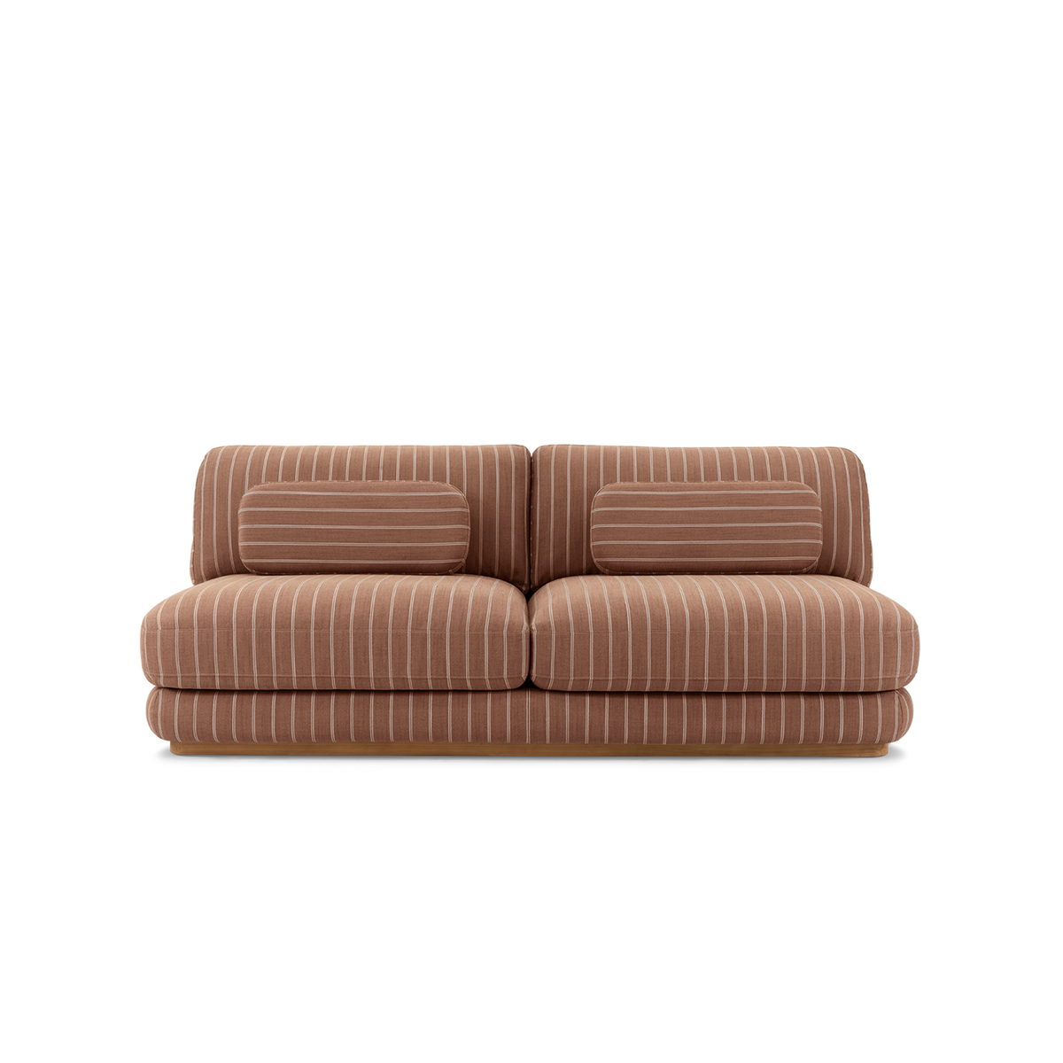 Stack Outdoor 3 Seat Sofa - [ Terra Rossa ]