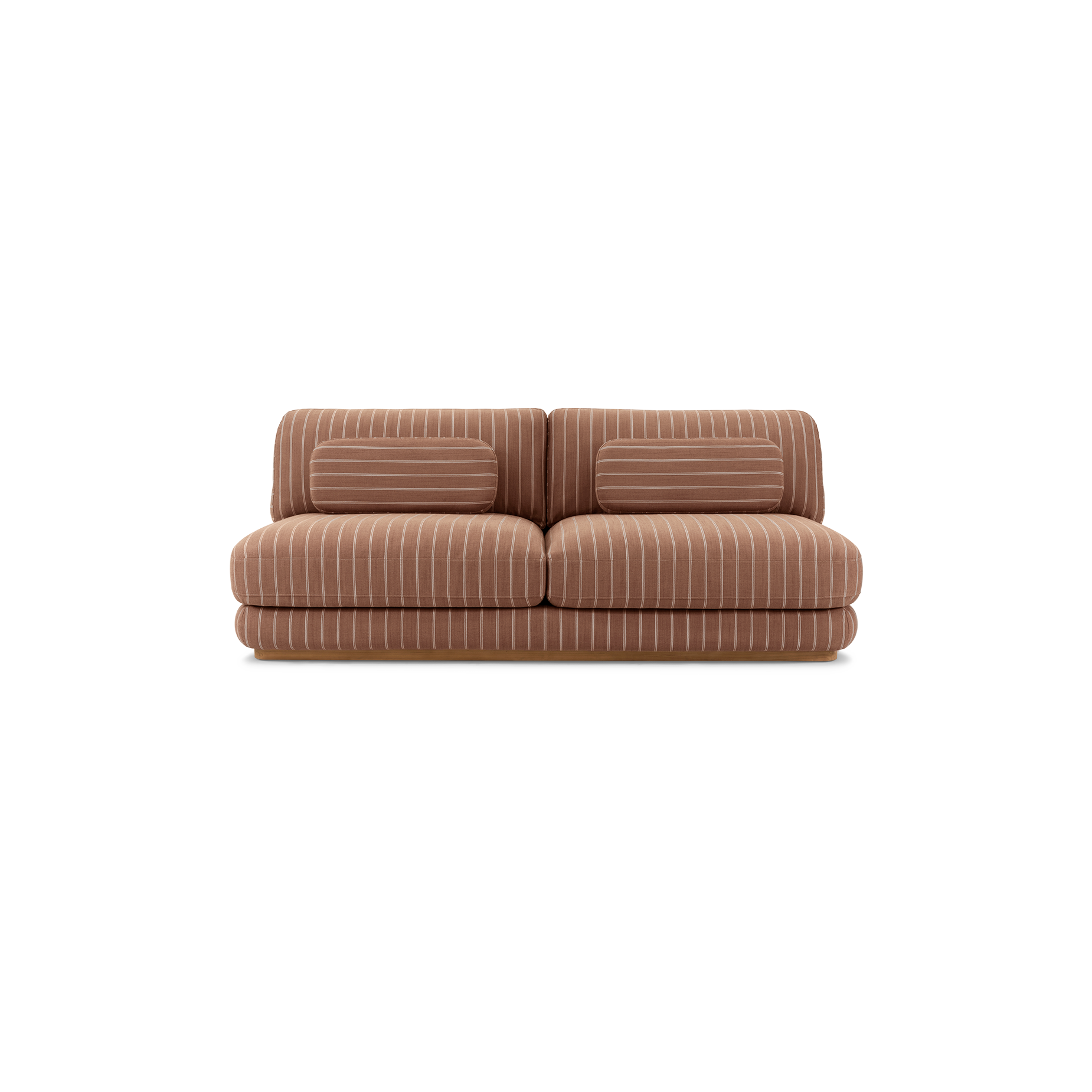 Stack Outdoor 3 Seat Sofa - [ Terra Rossa ]