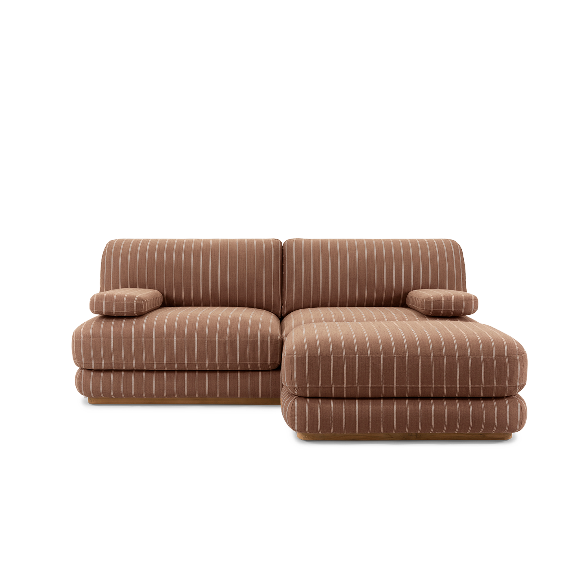 Stack Outdoor 3 Seat Sofa - [ Terra Rossa ]