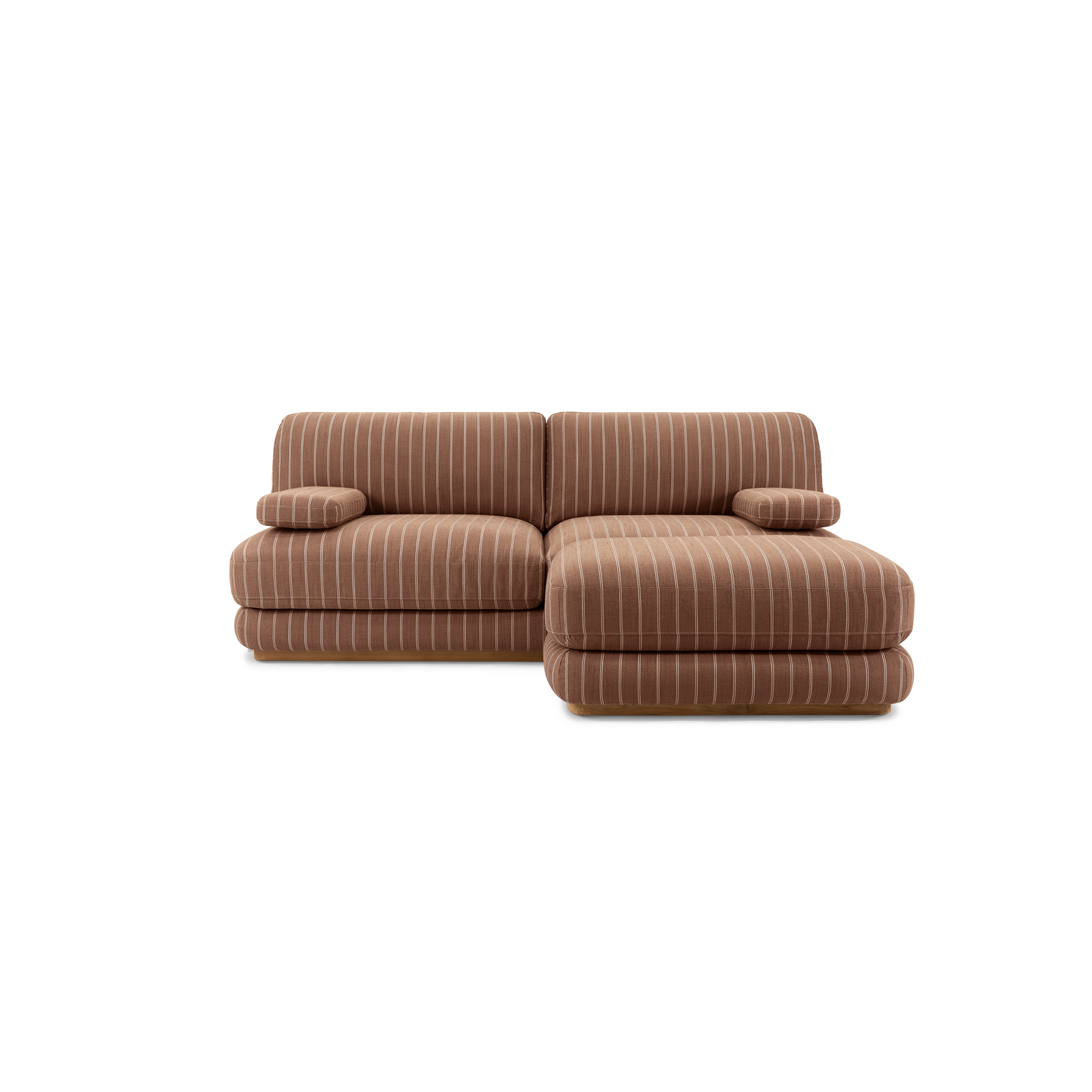 Stack Outdoor 3 Seat Sofa - [ Terra Rossa ]