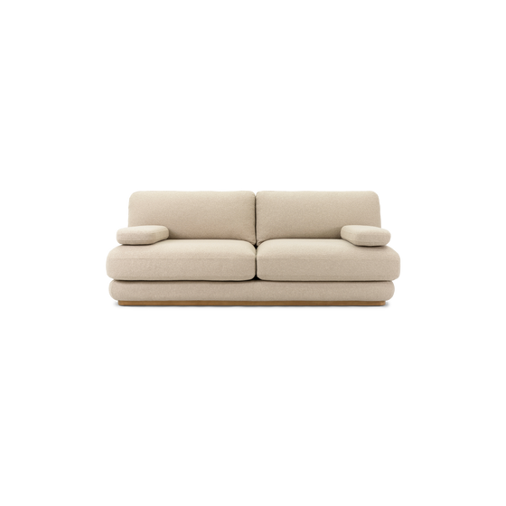 Stack Outdoor 3 Seat Sofa - [ Wategos Blonde ]