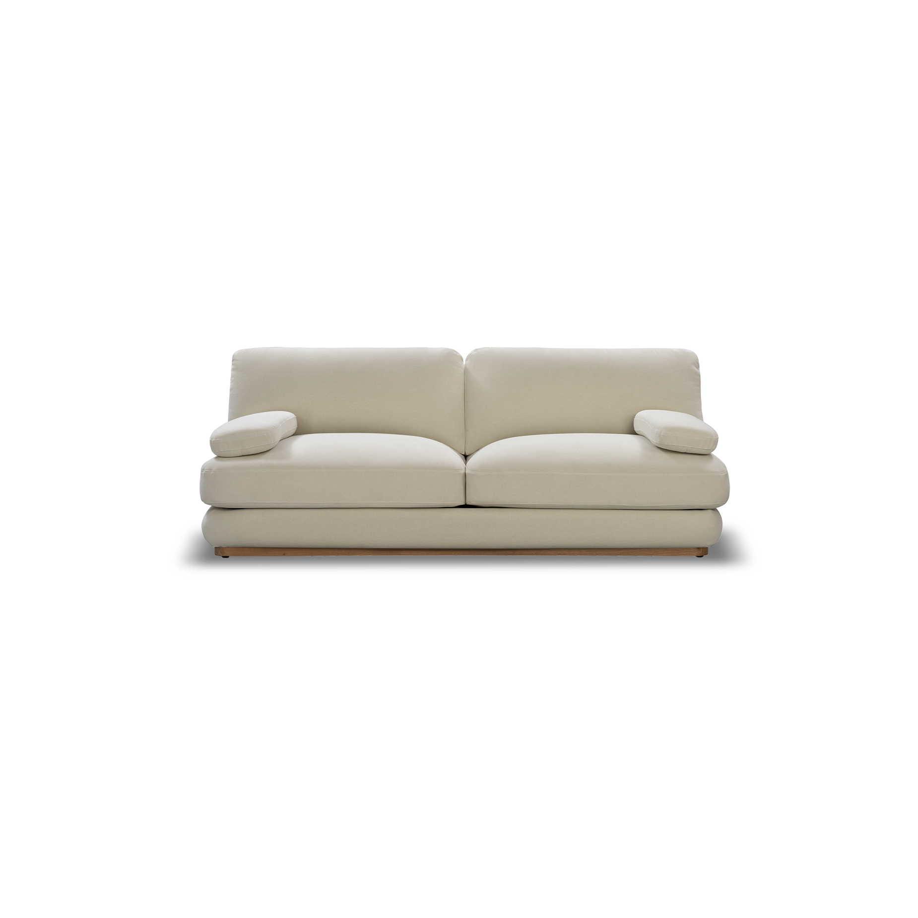 Stack 3 Seat Sofa Cover - [ Cabarita Natural ]