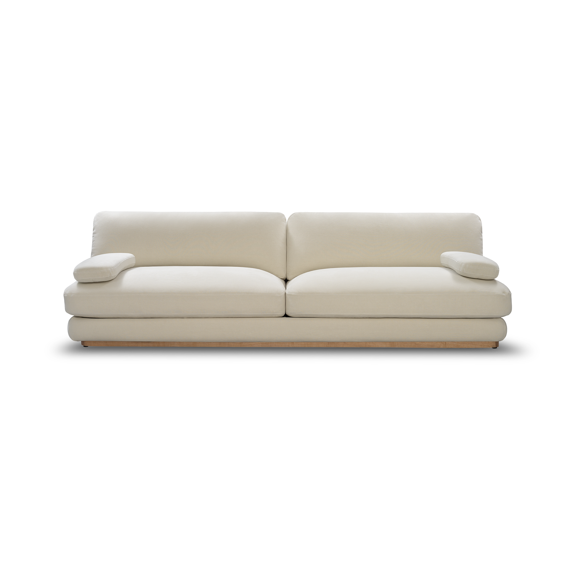 Stack 4 Seat Sofa Cover - [ Cabarita Natural ]