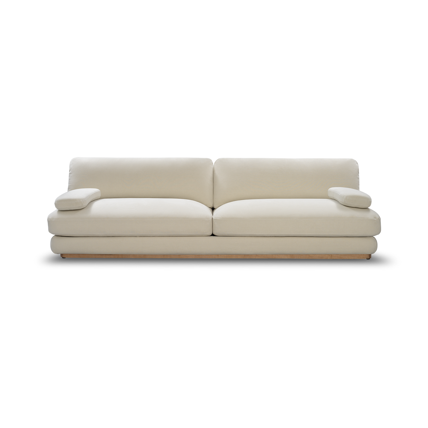 Stack 4 Seat Sofa Cover - [ Cabarita Natural ]