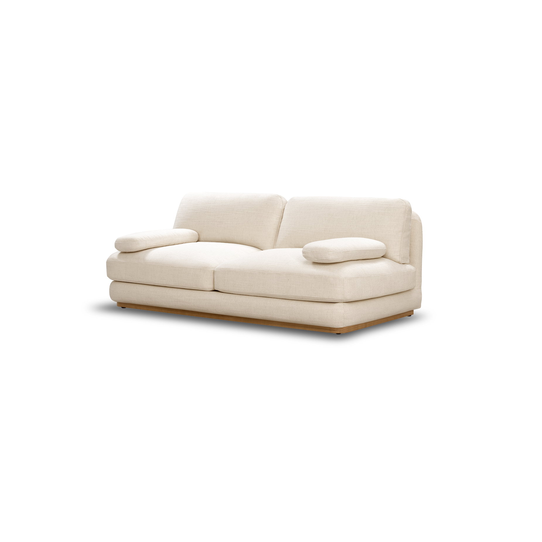 Stack 3 Seat Sofa - [ Hyams Sable ]
