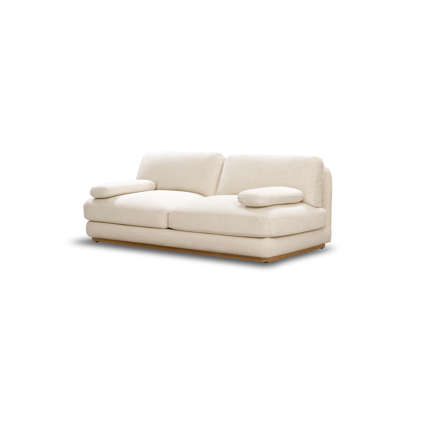 Stack 3 Seat Sofa - Hyams Sable | ELLISON STUDIOS.