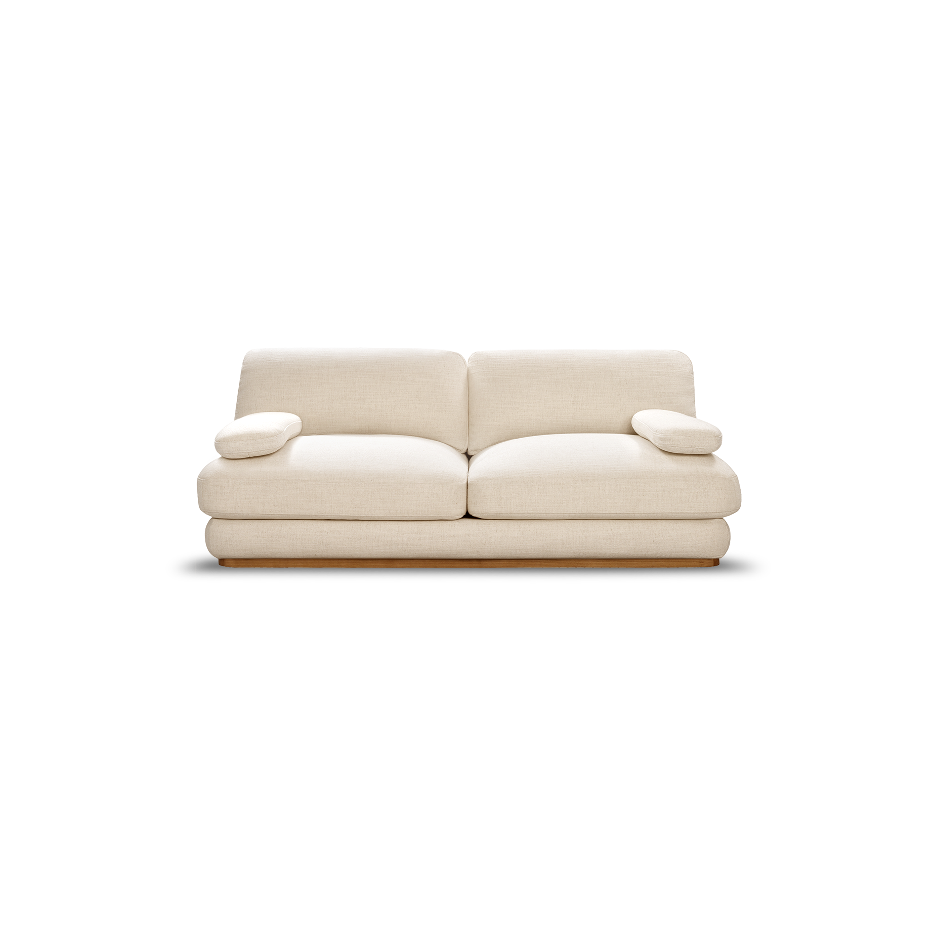 Stack 3 Seat Sofa - Hyams Sable | ELLISON STUDIOS.