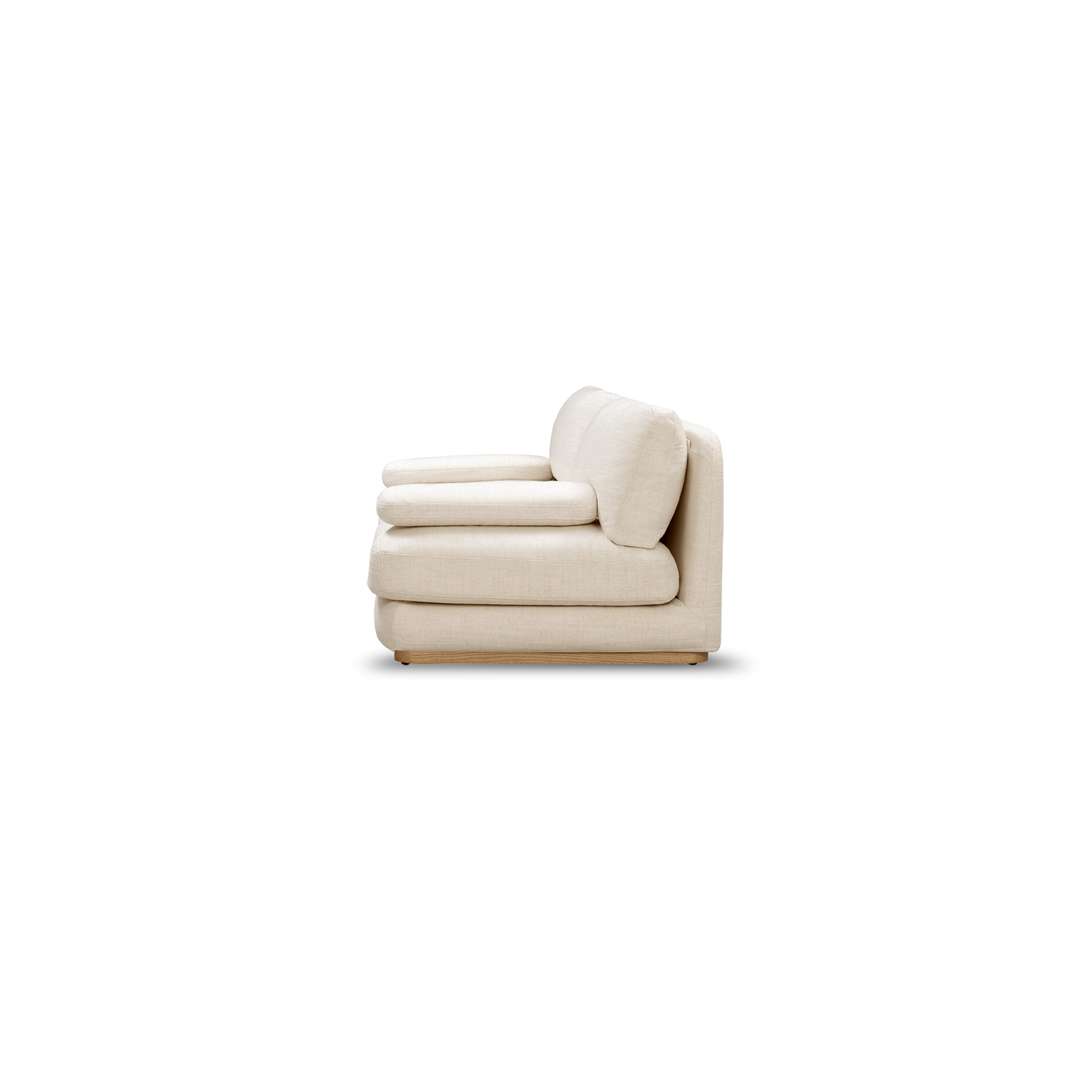 Stack 3 Seat Sofa - [ Hyams Sable ]