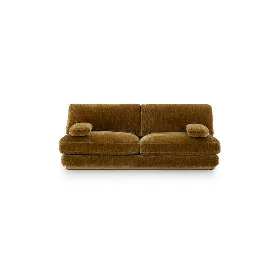 Stack 3 Seat Sofa Cover - [ Sandon Burnt Butter ]