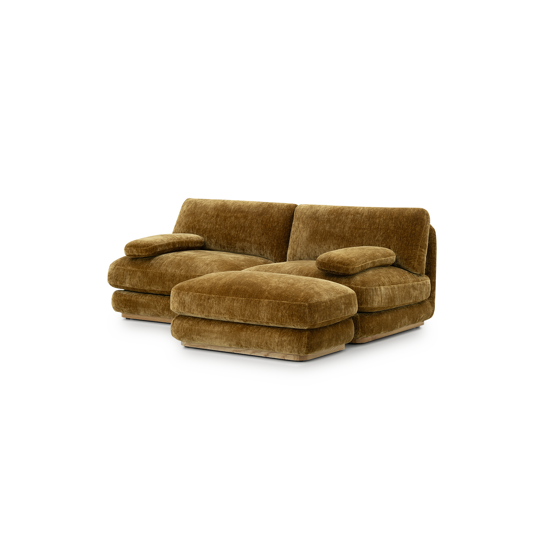 Stack 3 Seat Sofa - [ Sandon Burnt Butter ]