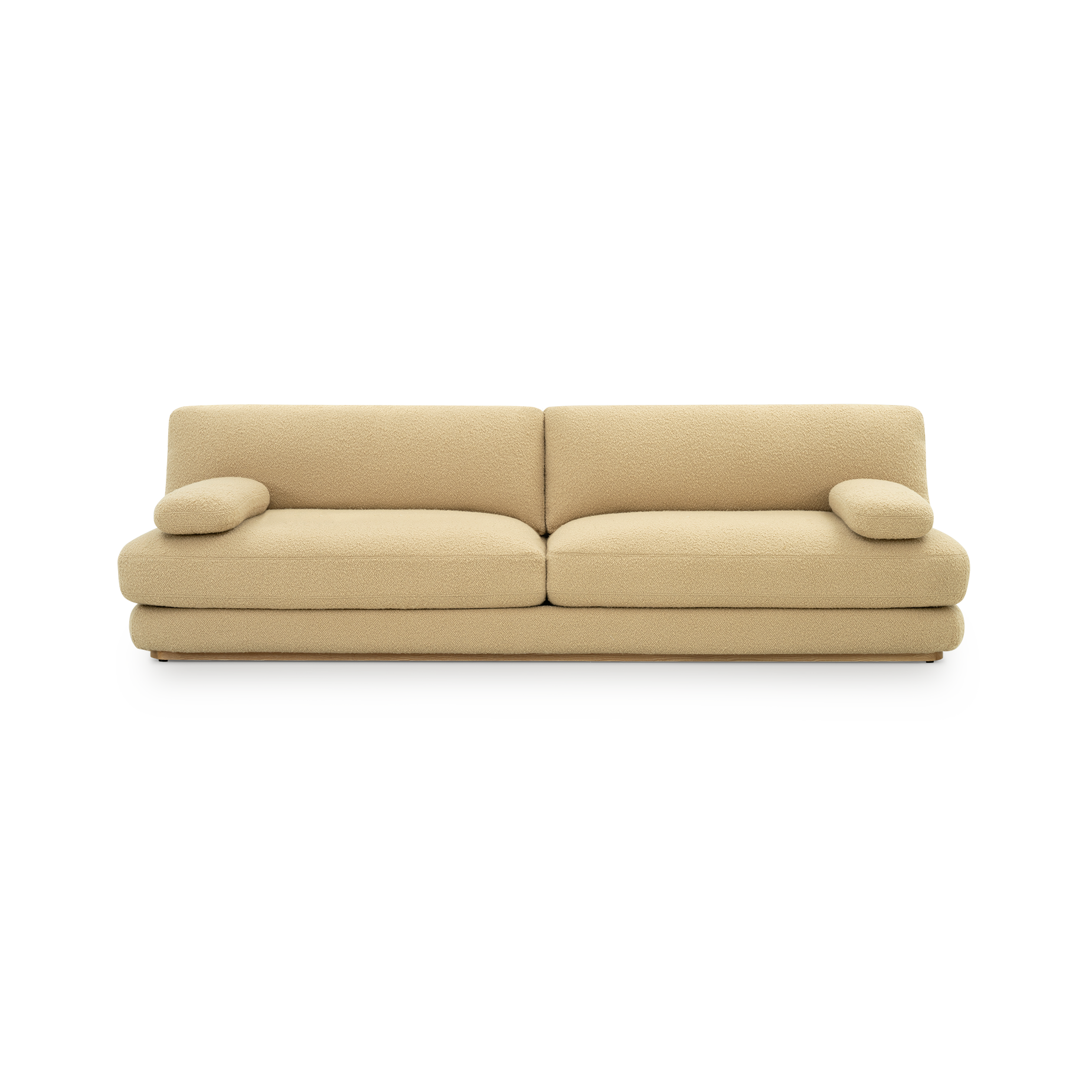 Stack 4 Seat Sofa - Airlie Camel | ELLISON STUDIOS.