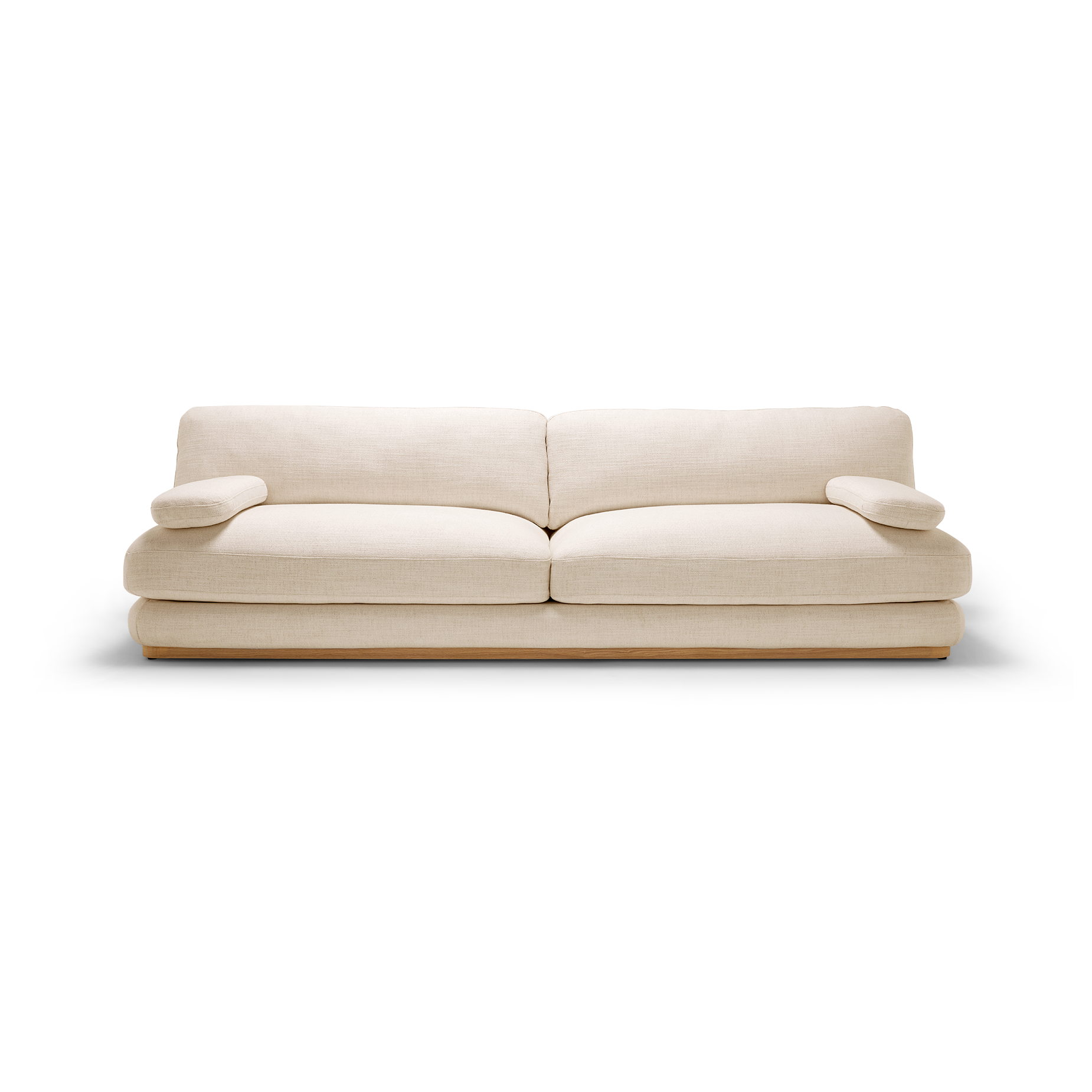 Stack 4 Seat Sofa - Hyams Sable | ELLISON STUDIOS.