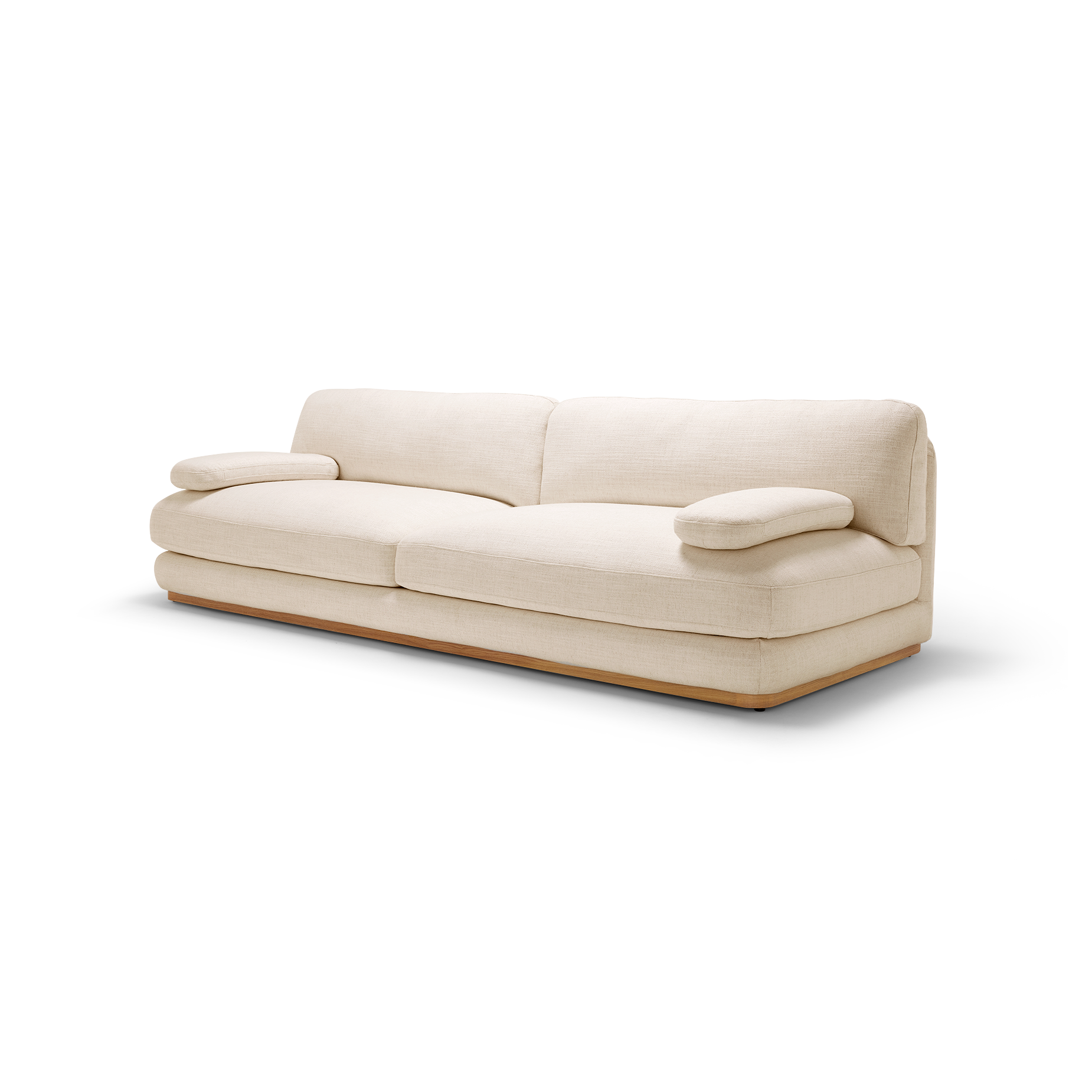 Stack 4 Seat Sofa - Hyams Sable | ELLISON STUDIOS.