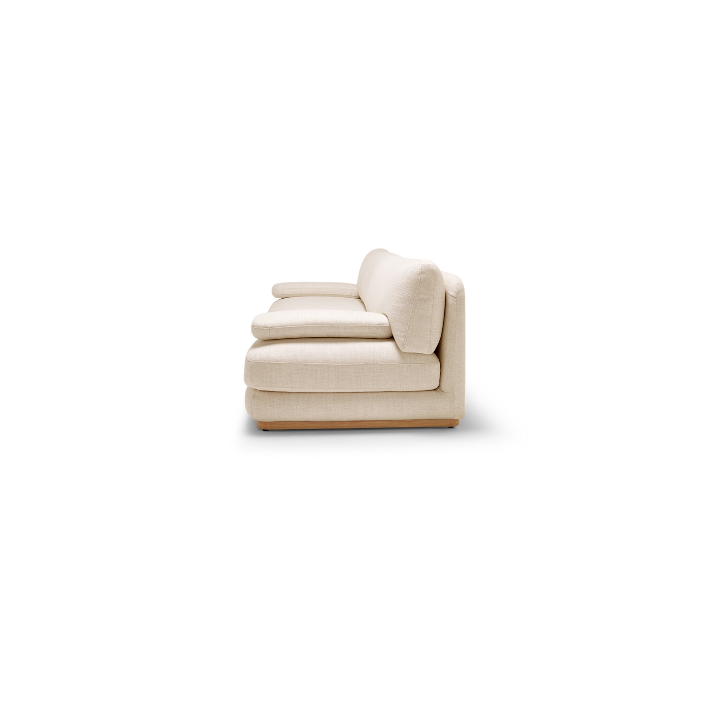 Stack 4 Seat Sofa - Hyams Sable | ELLISON STUDIOS.