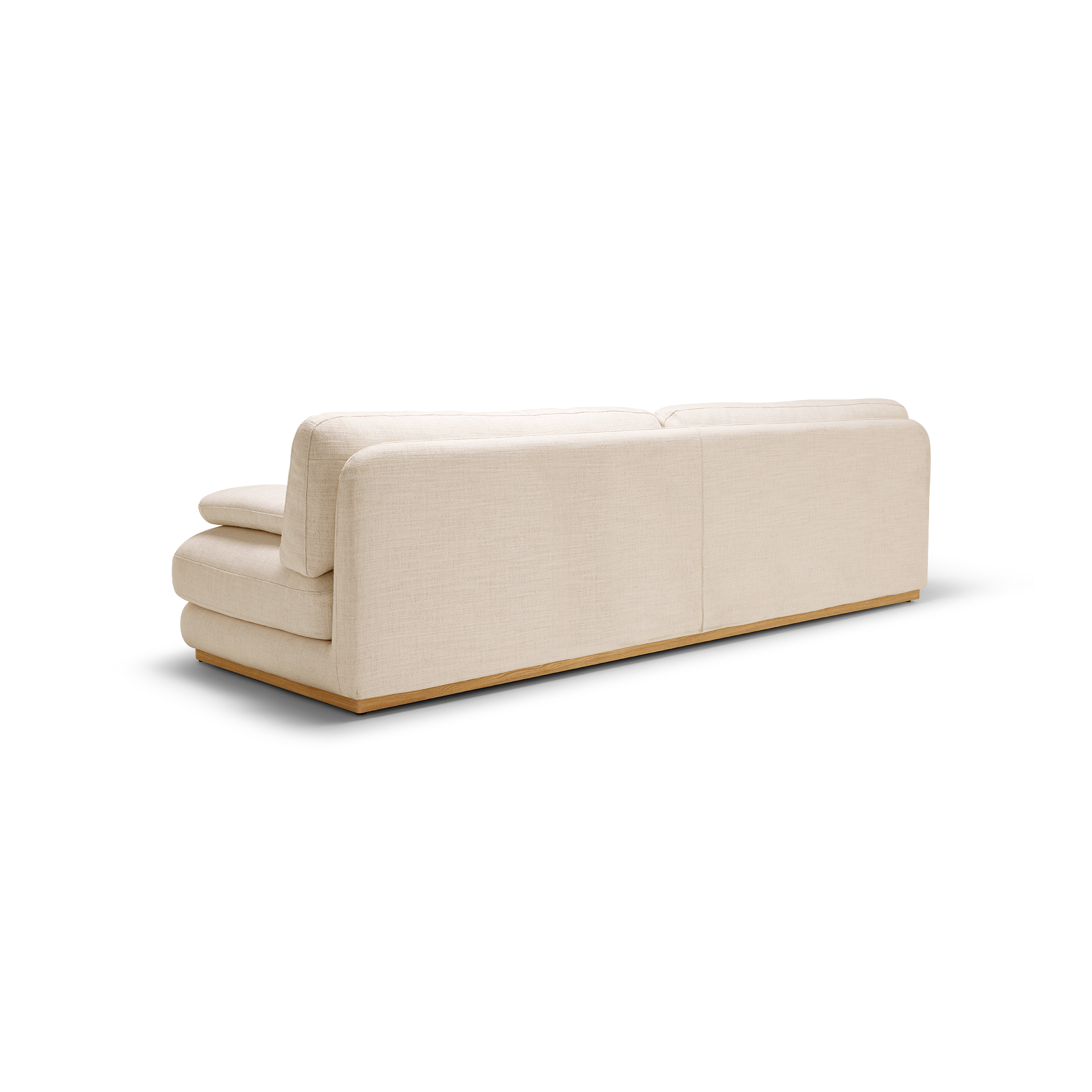 Stack 4 Seat Sofa - Hyams Sable | ELLISON STUDIOS.