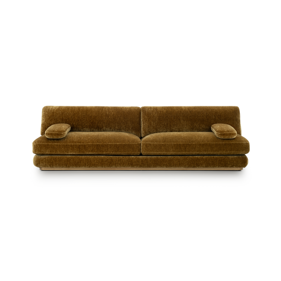 Stack 4 Seat Sofa Cover - [ Sandon Burnt Butter ]