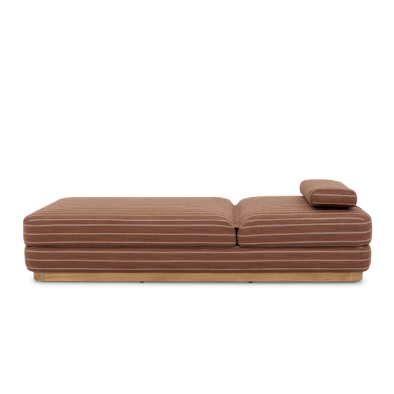 Stack Outdoor Sun Lounge - [ Terra Rossa ]