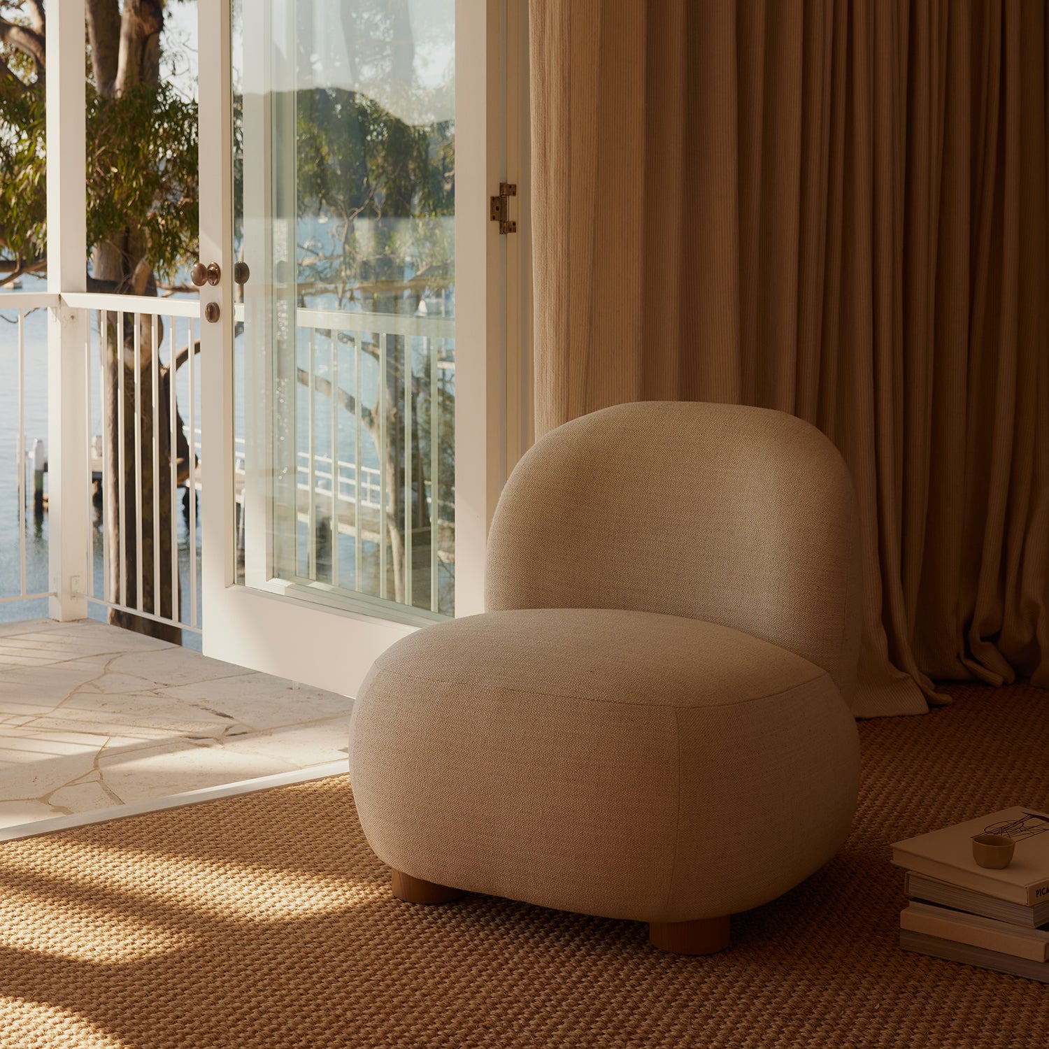 Swell Occasional Chair - [ Hyams Sable ]