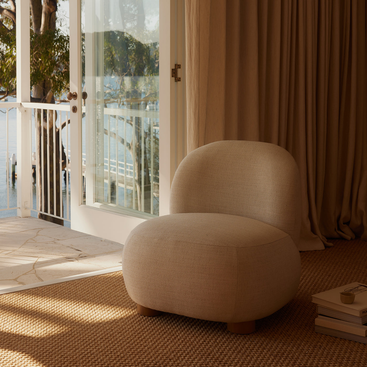 Swell Occasional Chair - [ Hyams Sable ]