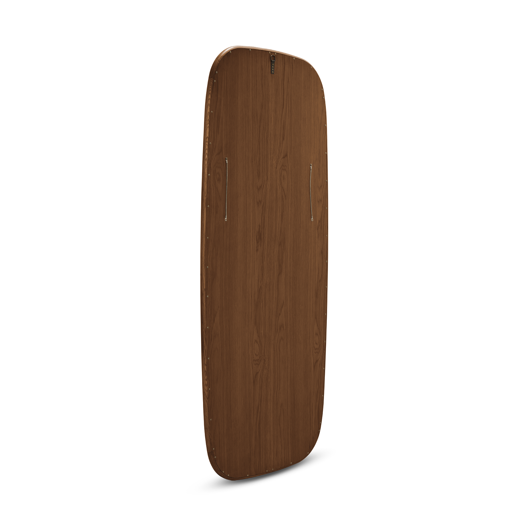 Trim Floor Leaning Mirror - [ Walnut ]