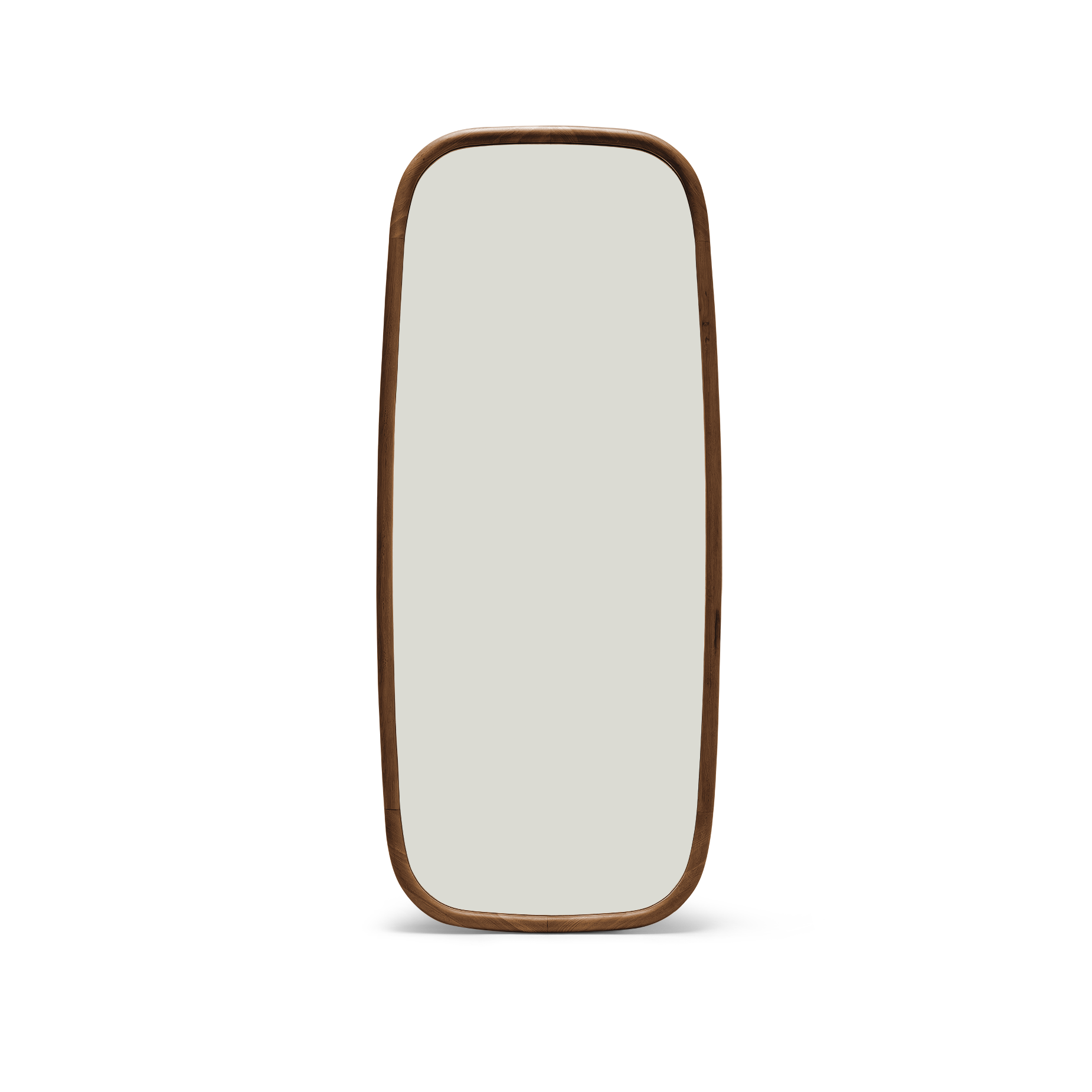 Trim 153 Wall Mirror - [ Walnut ]
