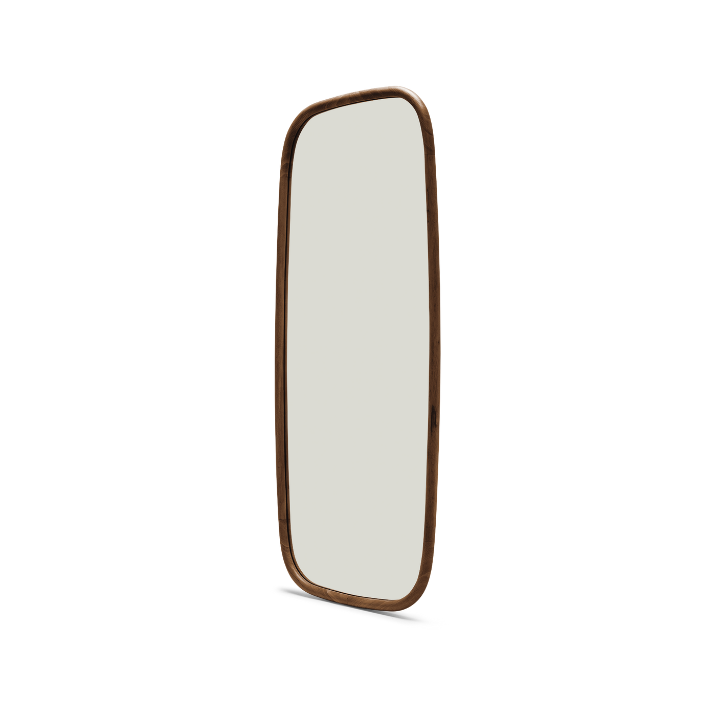 Trim 153 Wall Mirror - [ Walnut ]