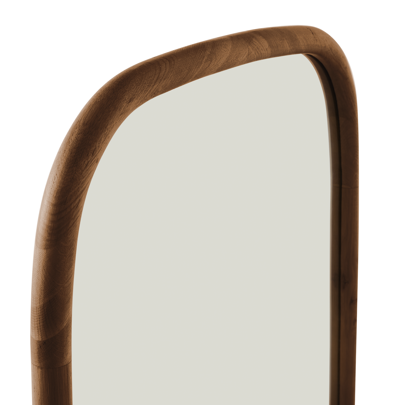 Trim 153 Wall Mirror - [ Walnut ]