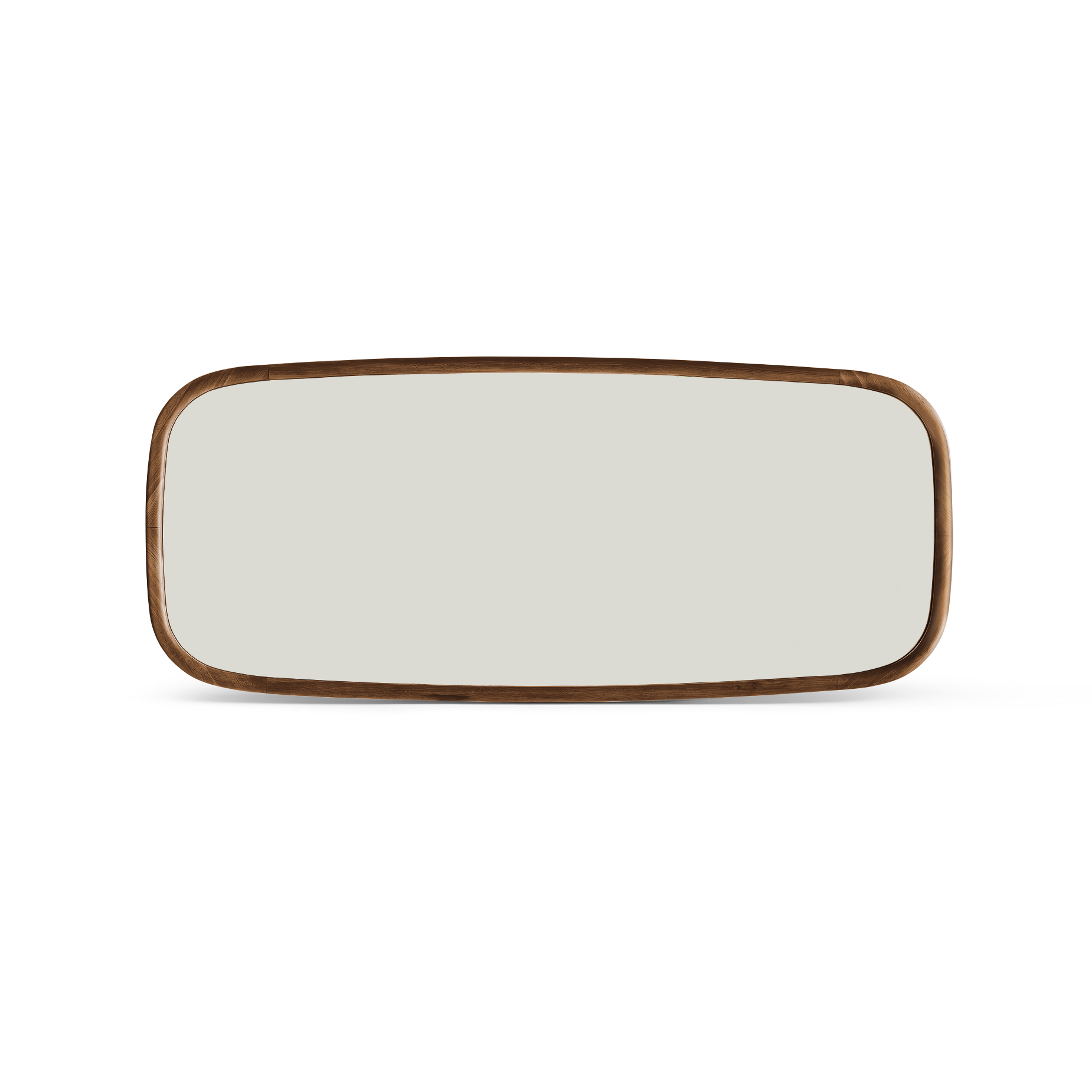 Trim 153 Wall Mirror - [ Walnut ]