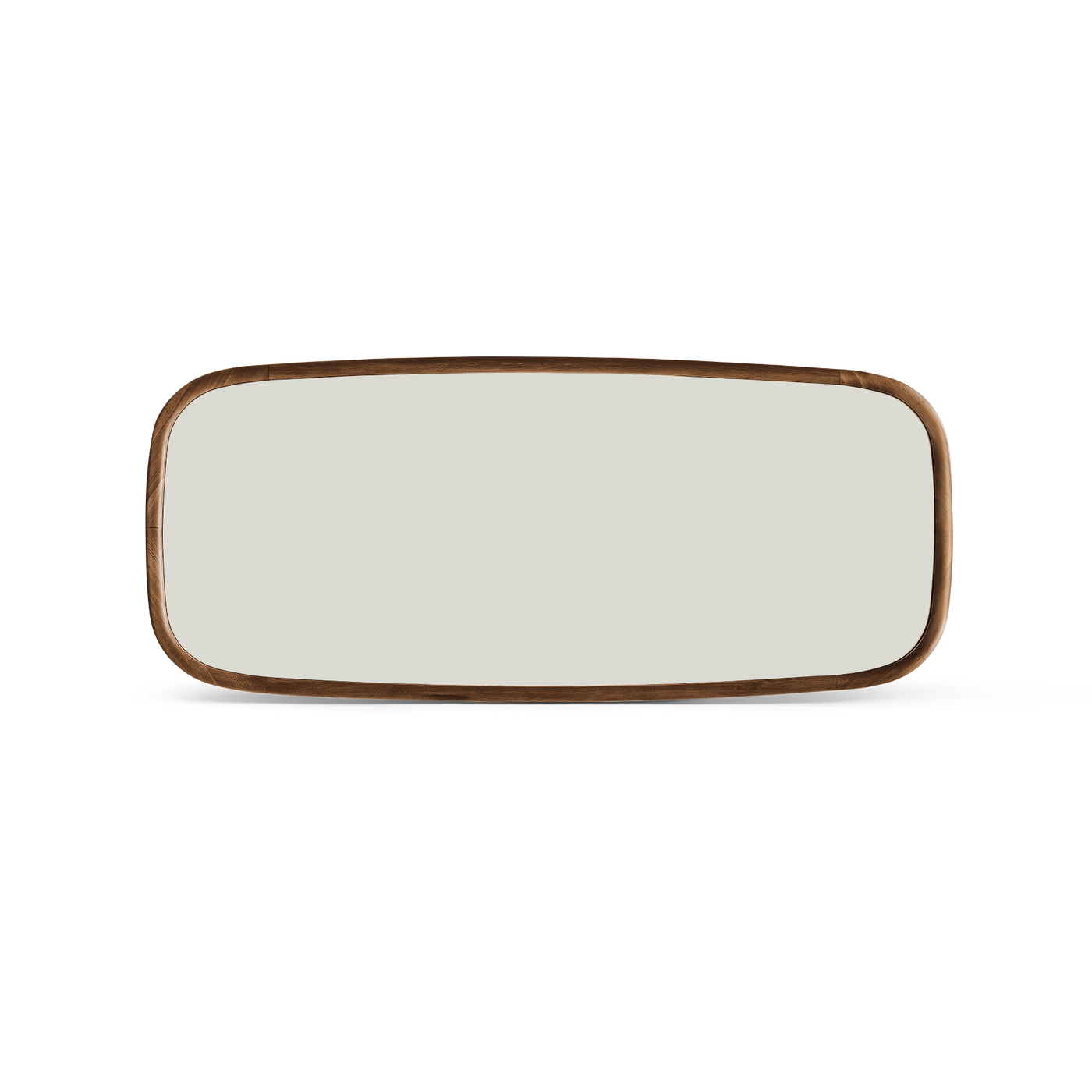 Trim 153 Wall Mirror - [ Walnut ]