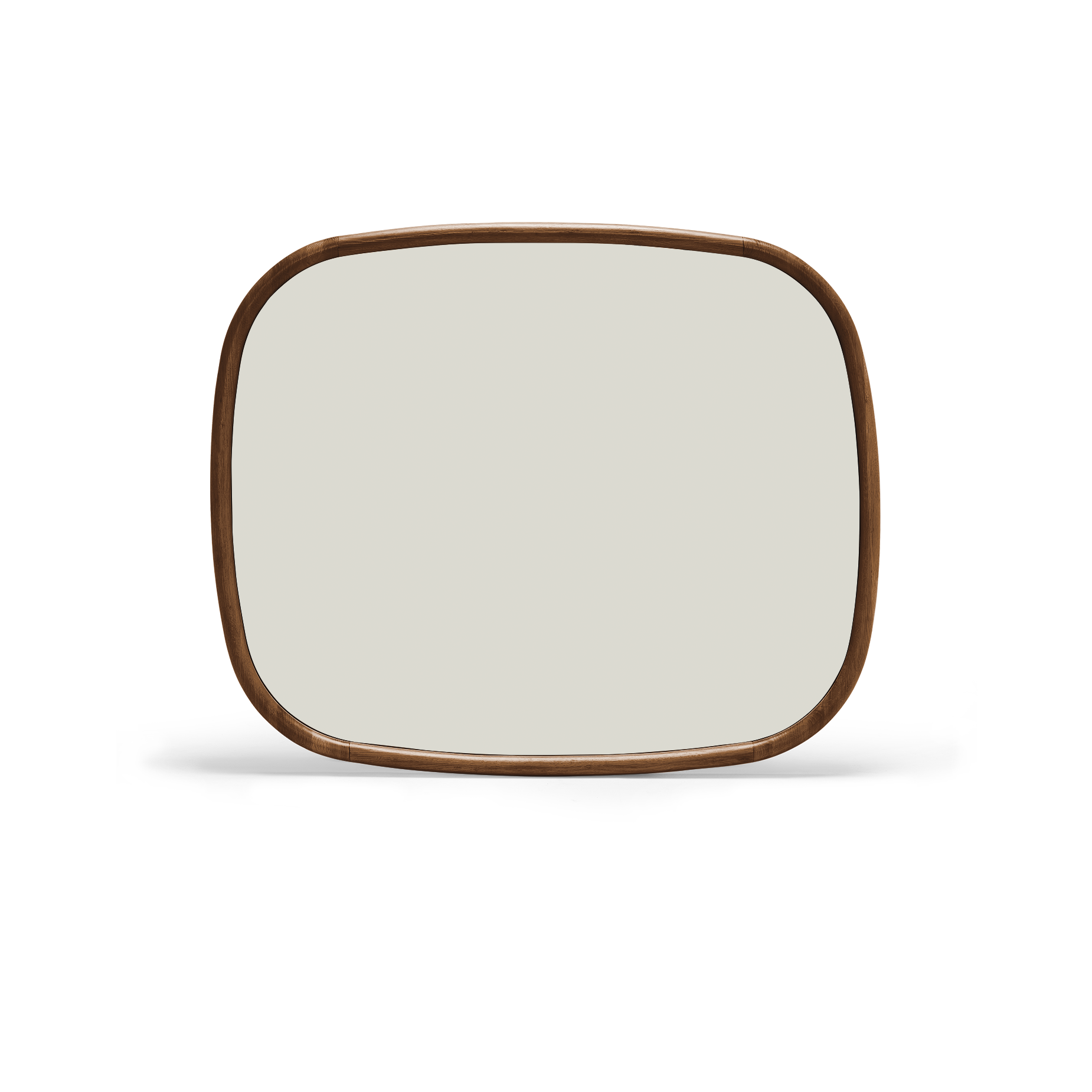 Trim 99 Wall Mirror - [ Walnut ]