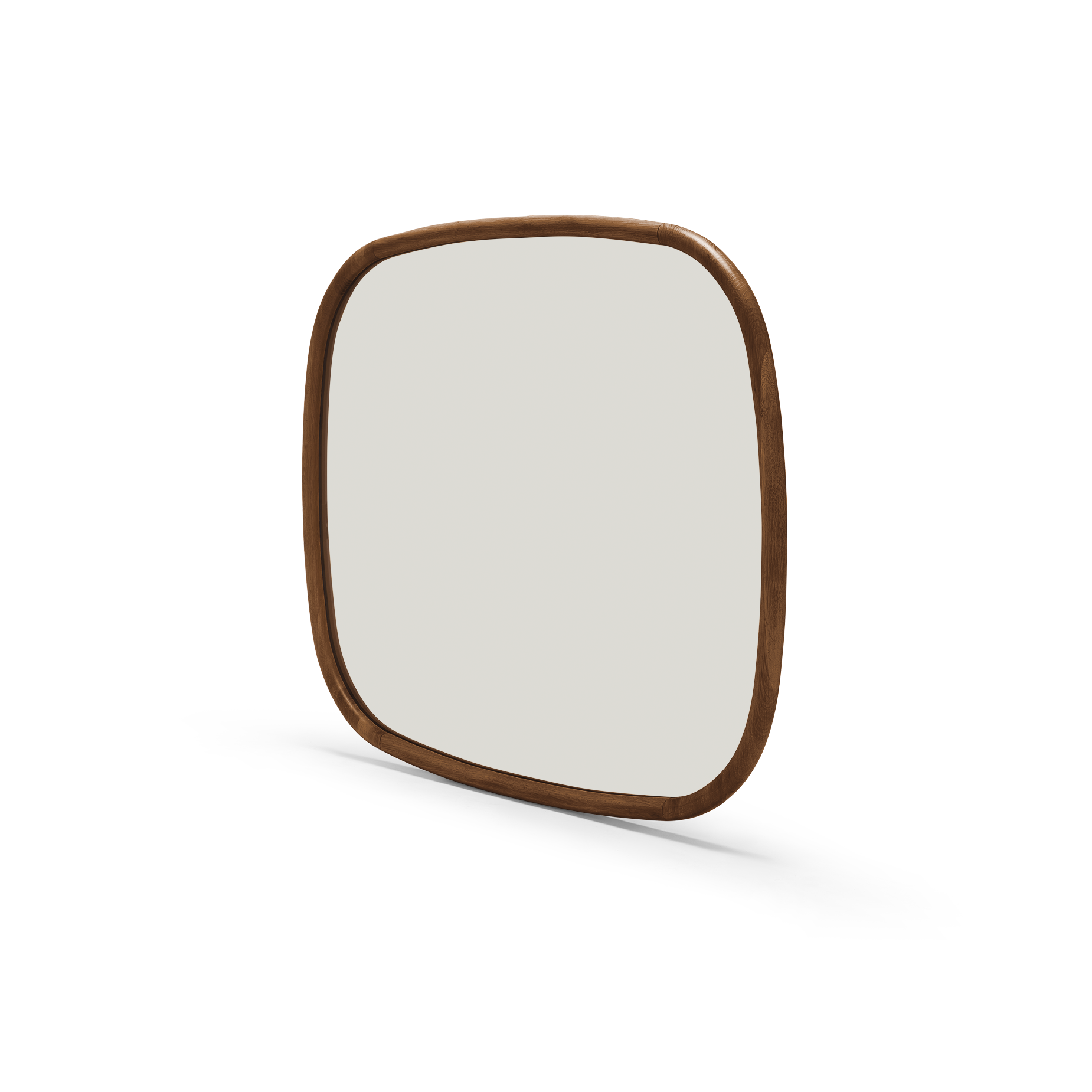 Trim 99 Wall Mirror - [ Walnut ]