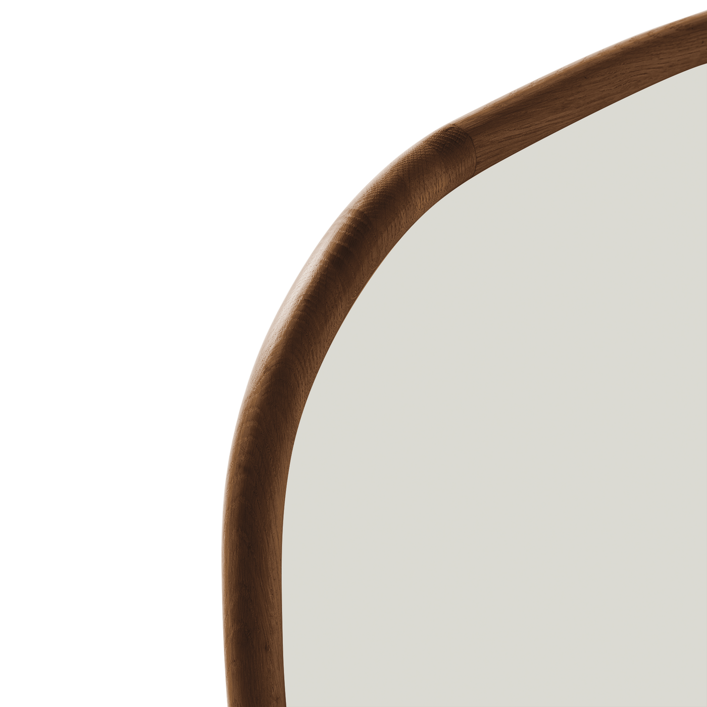 Trim 99 Wall Mirror - [ Walnut ]