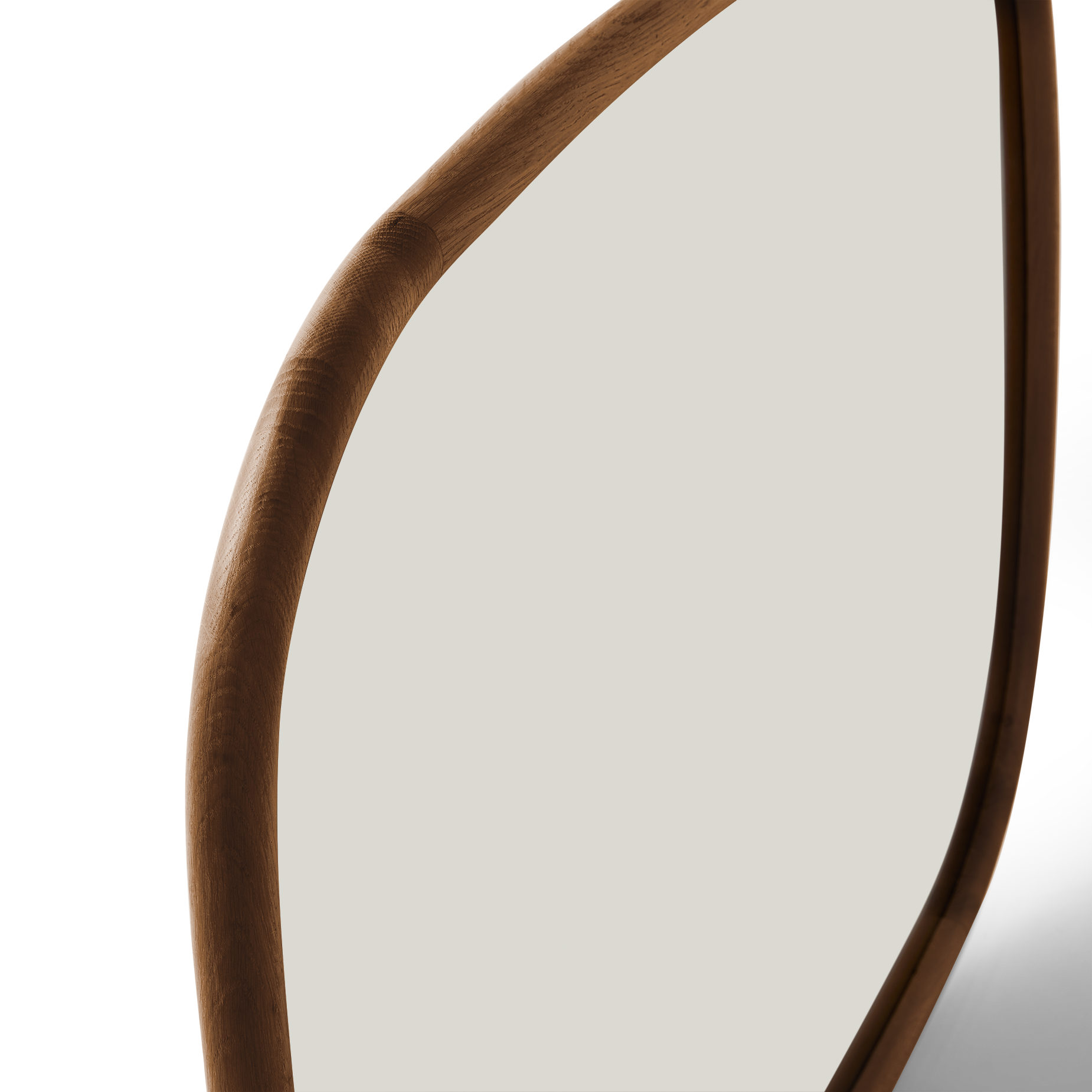 Trim 99 Wall Mirror - [ Walnut ]