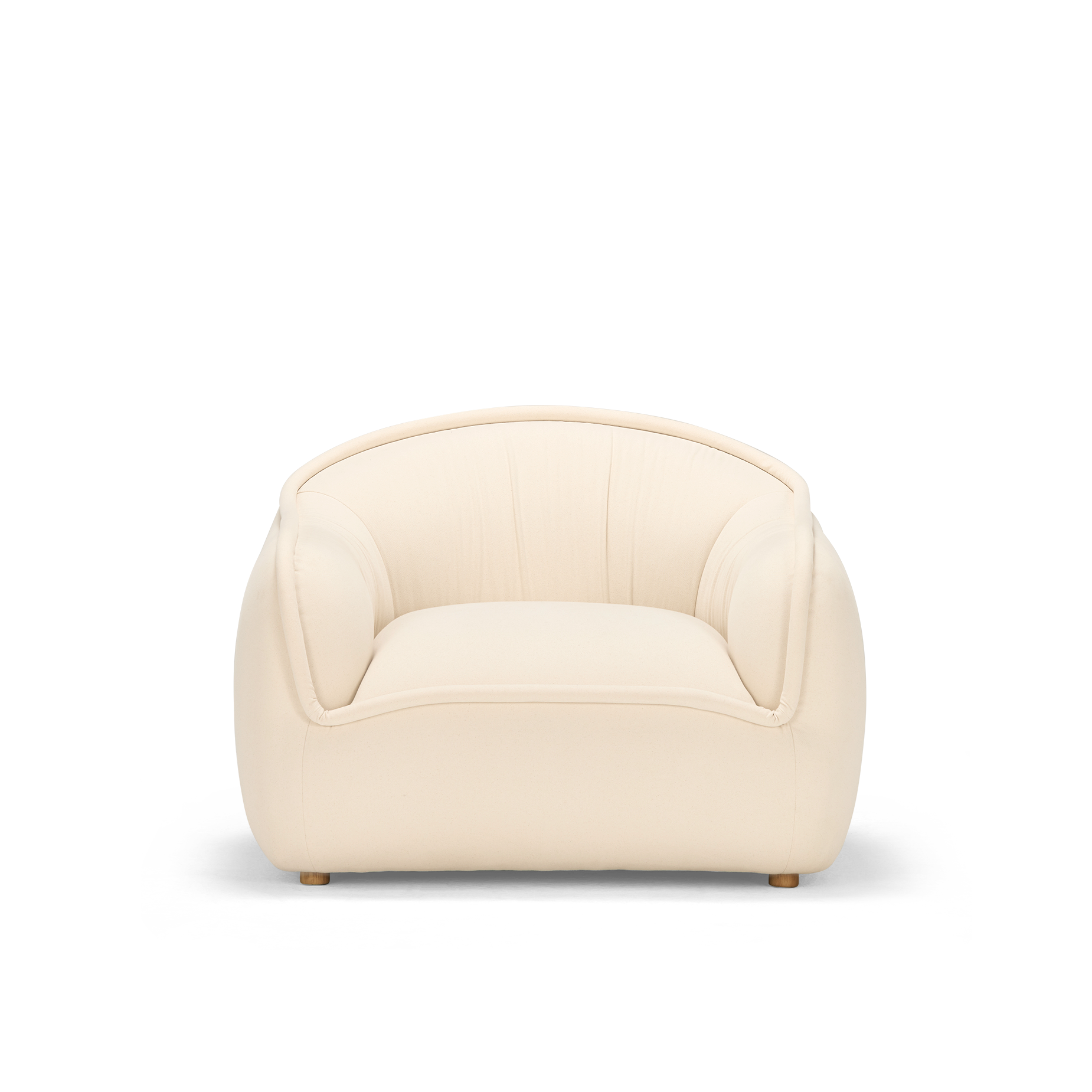 Tubo Occasional Chair - [ Hamptons Oat ]