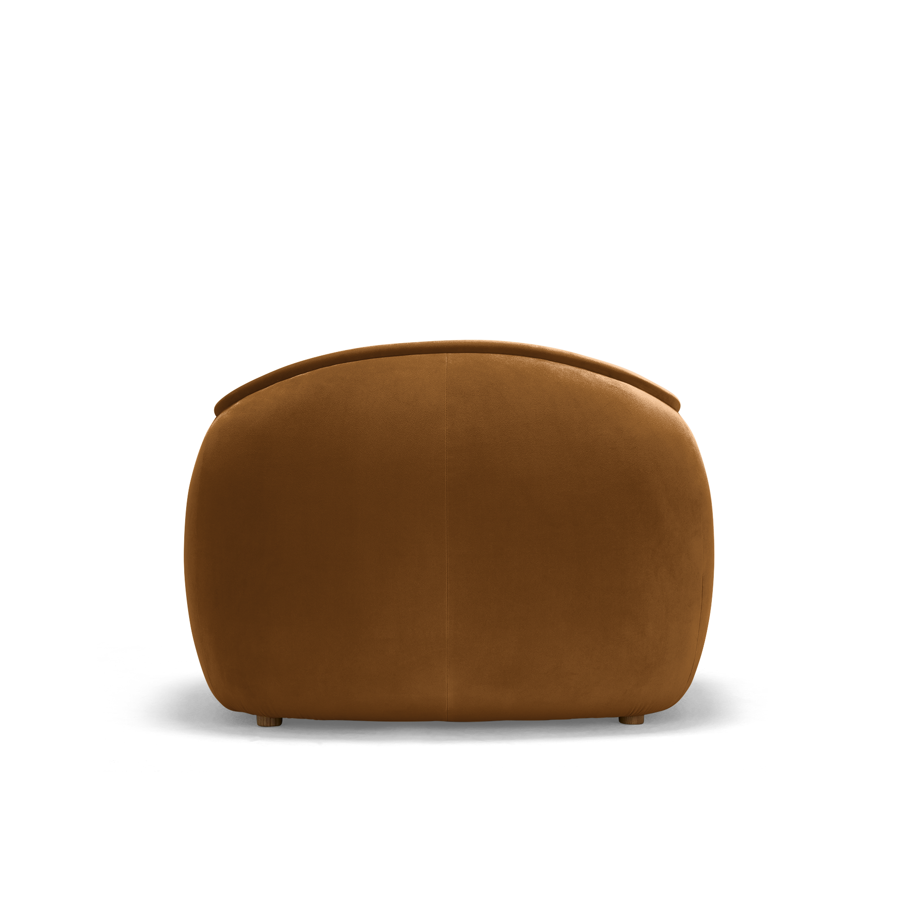 Tubo Occasional Chair - [ Malibu Cognac ]