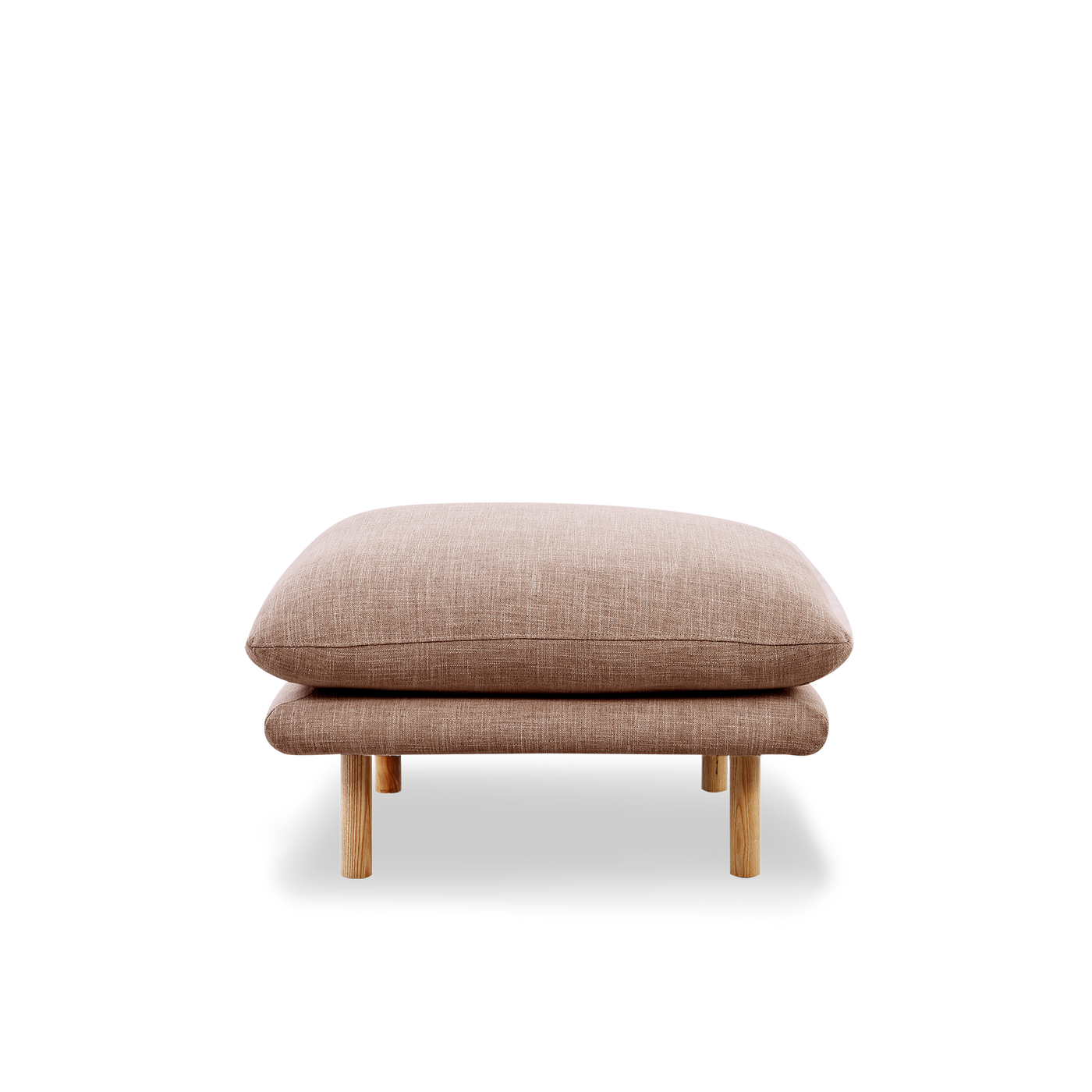 Zephyr Ottoman Cover - [ Byron Biscuit ]