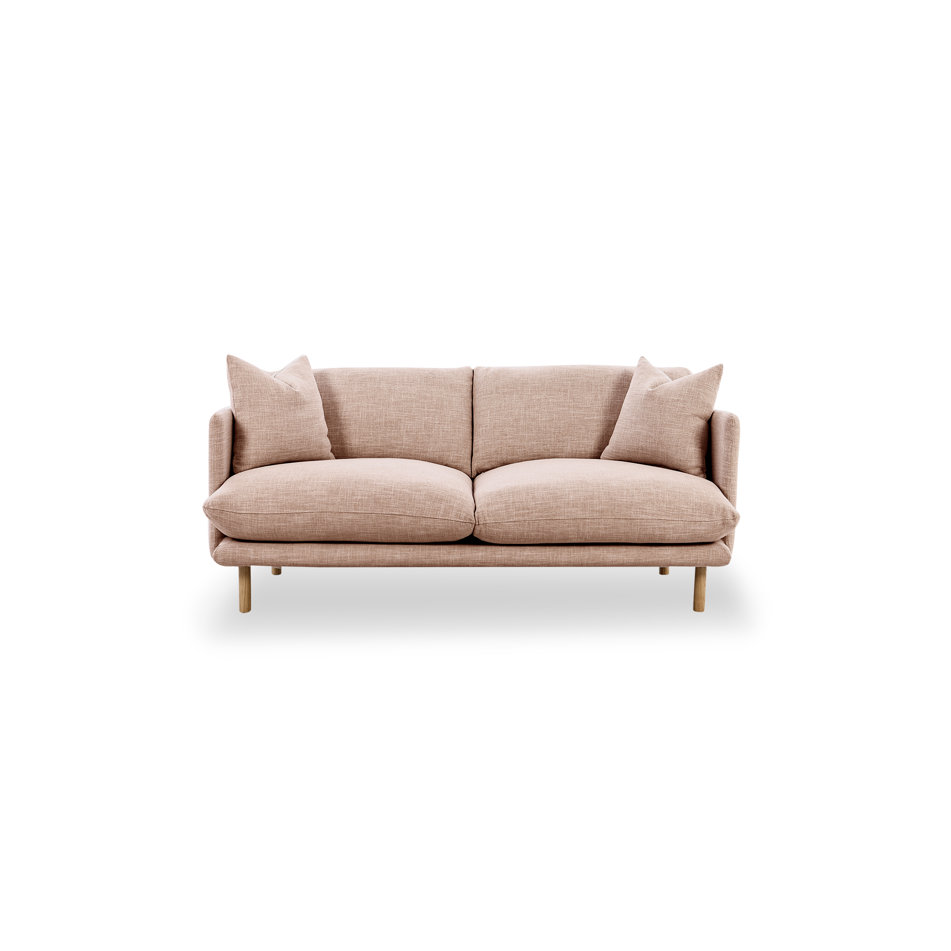 Zephyr 2.5 Seat Sofa Cover - [ Byron Biscuit ]