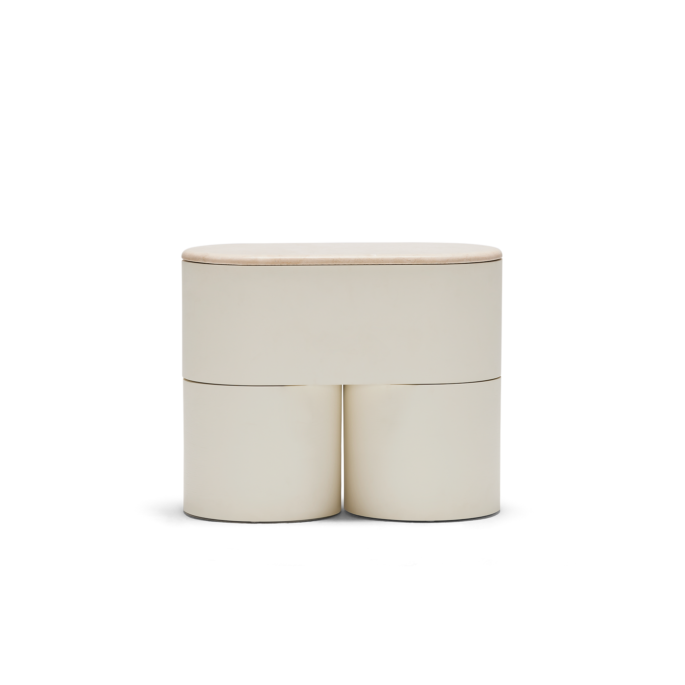 Fin Bedside - [ Tofu & Marble Cosmos Crema ]