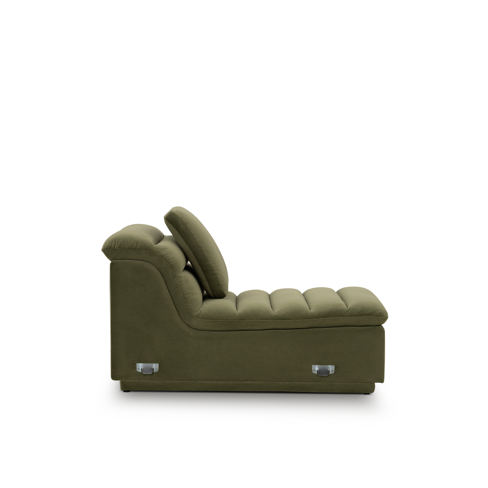 Float 1.5 Seat Armless Modular Piece - [ Malibu Matcha ]