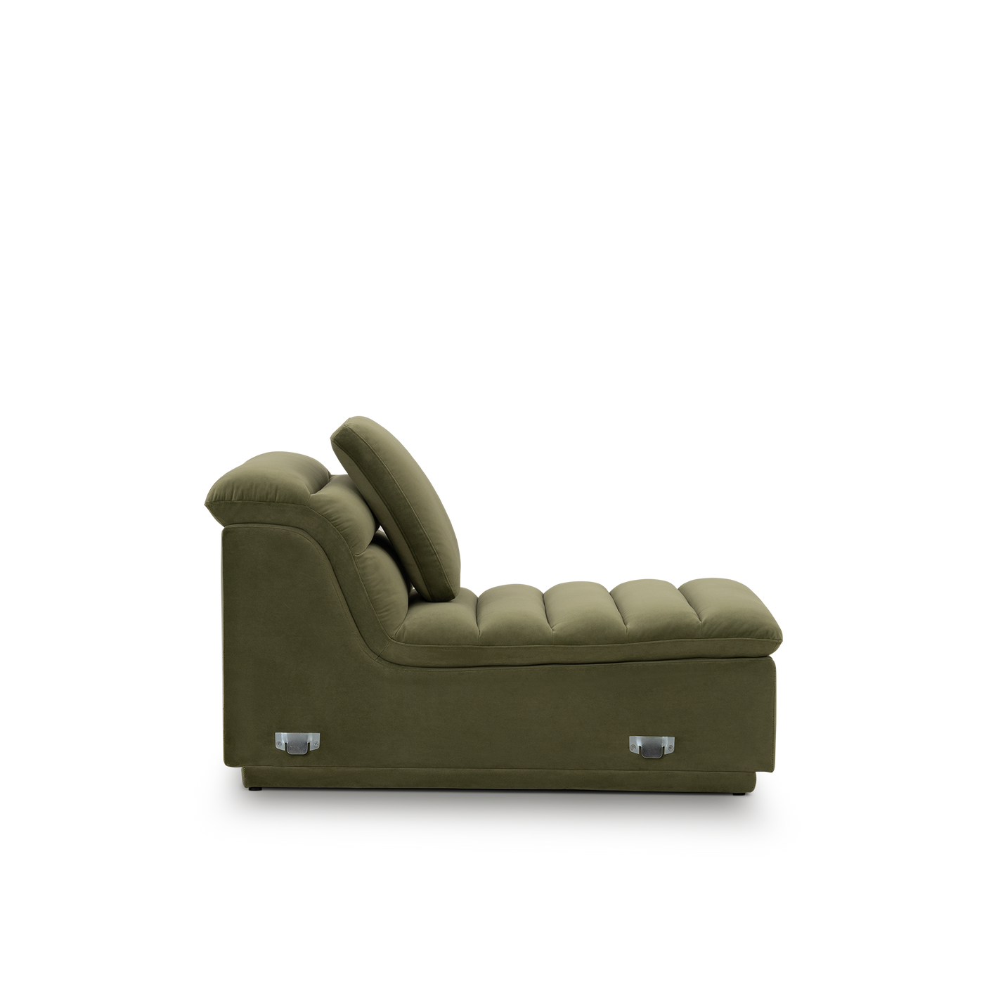 Float 1.5 Seat Armless Modular Piece - [ Malibu Matcha ]