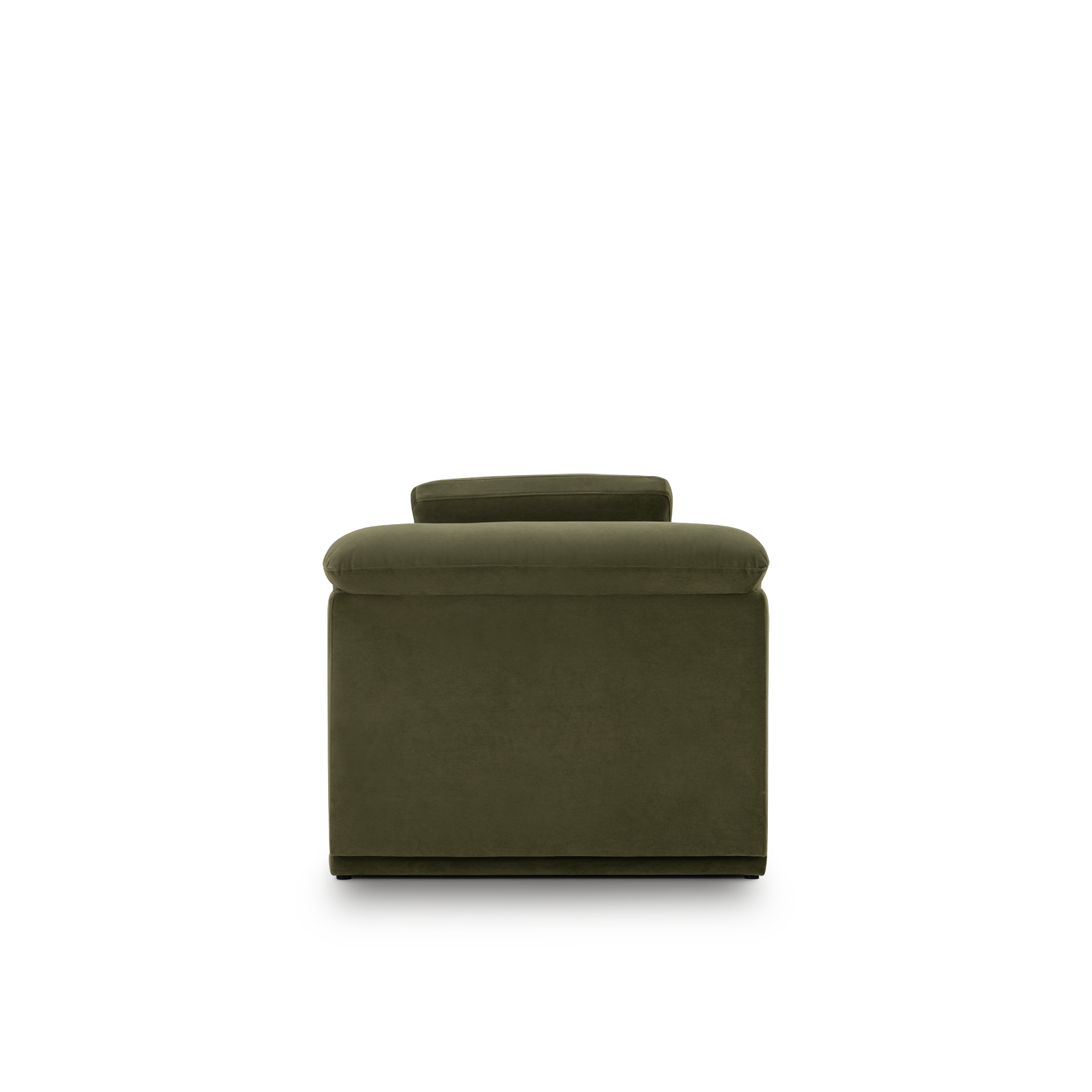 Float 1.5 Seat Armless Modular Piece - [ Malibu Matcha ]