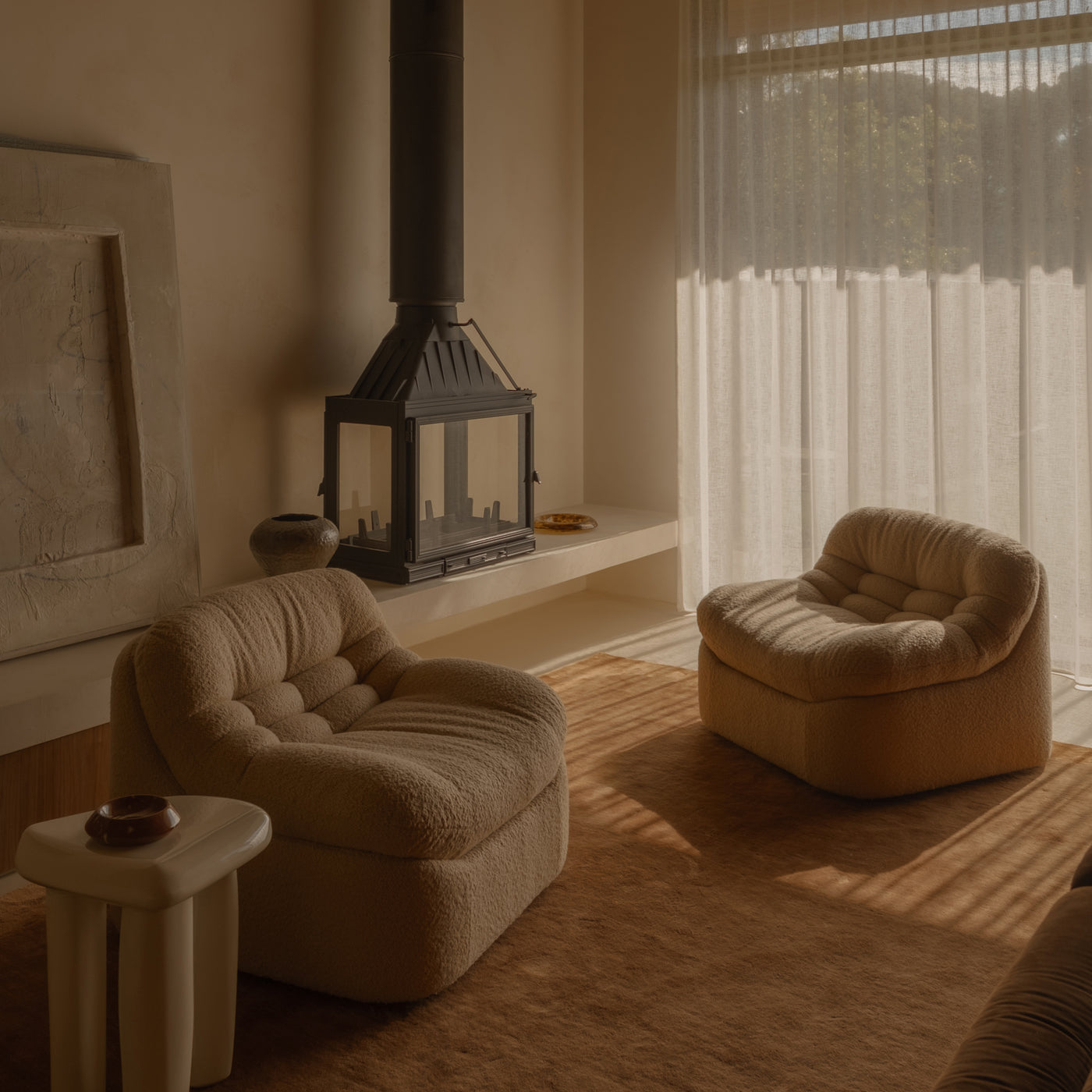 Glove Occasional Chair - [ Airlie Camel ]