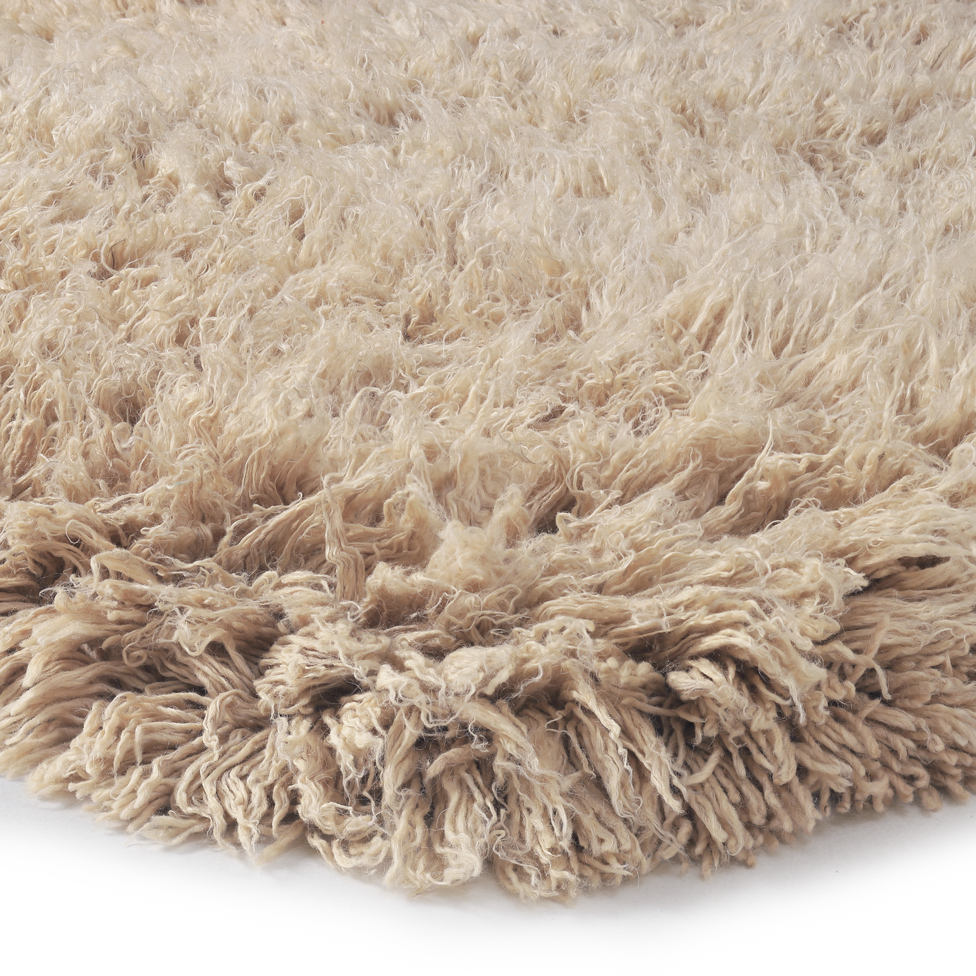 Ultimate Shag Floor Rug 3 x 4m - [ Oat ]
