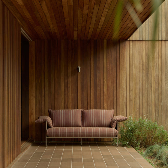 Alva Outdoor 2 Seat Sofa - [ Terra Rossa ]