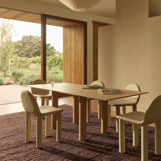 Earth 220 Dining Table - [ Oak ]