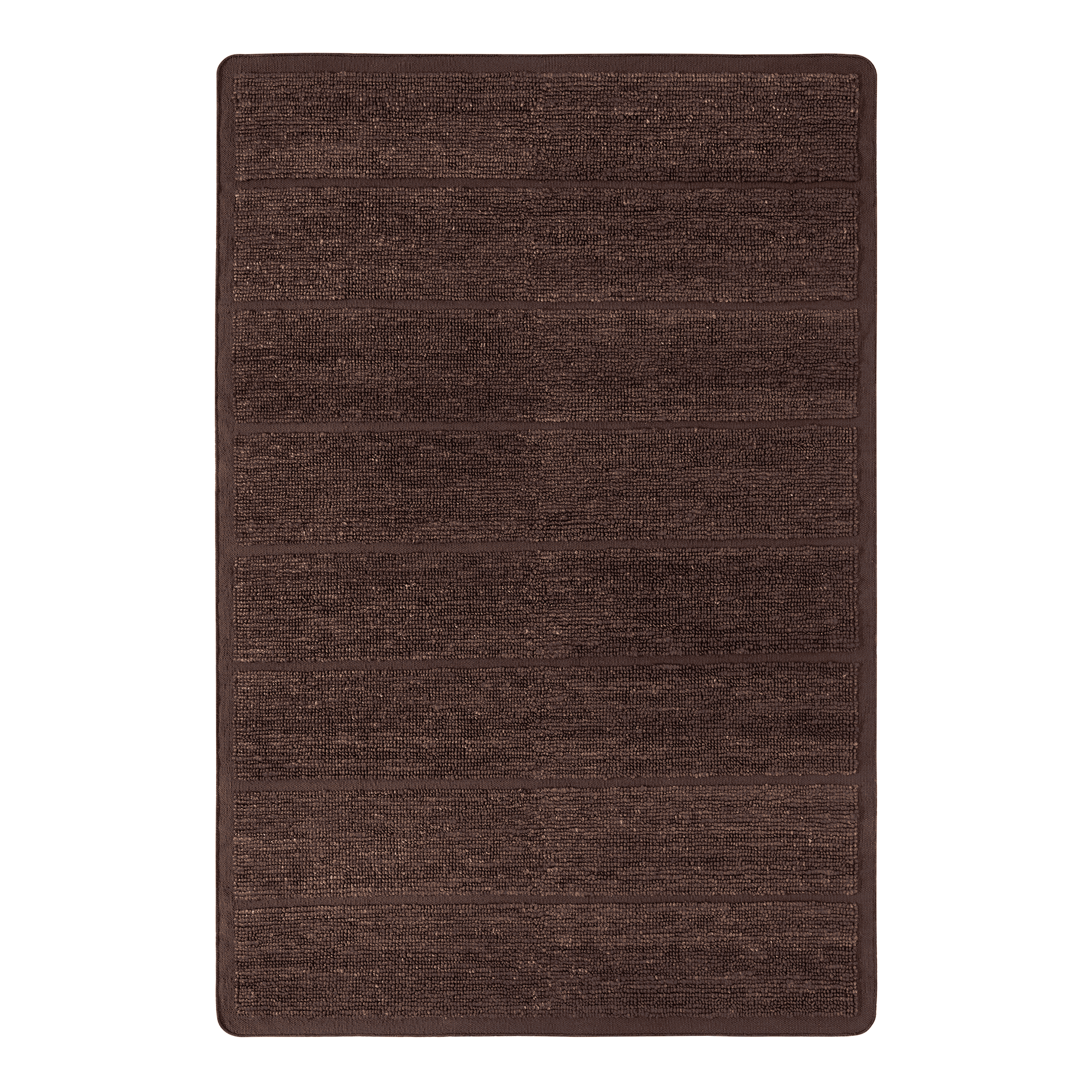 Relief Stripe Floor Rug 3 x 4m - [ Stripe Espresso ]