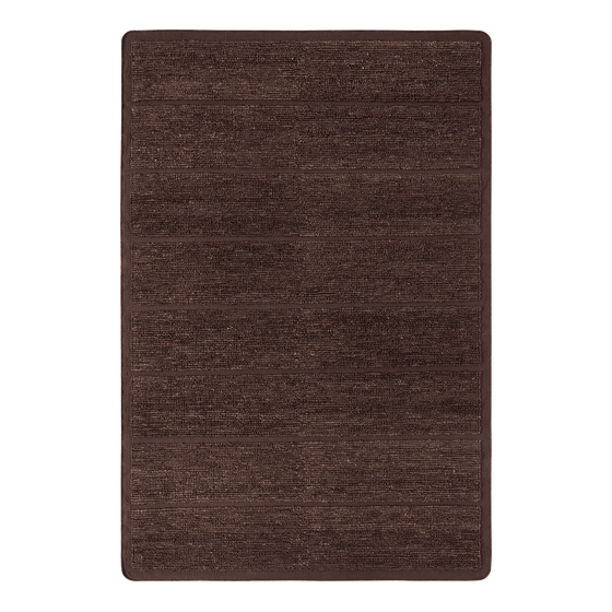 Relief Stripe Floor Rug 3 x 4m - [ Stripe Espresso ]